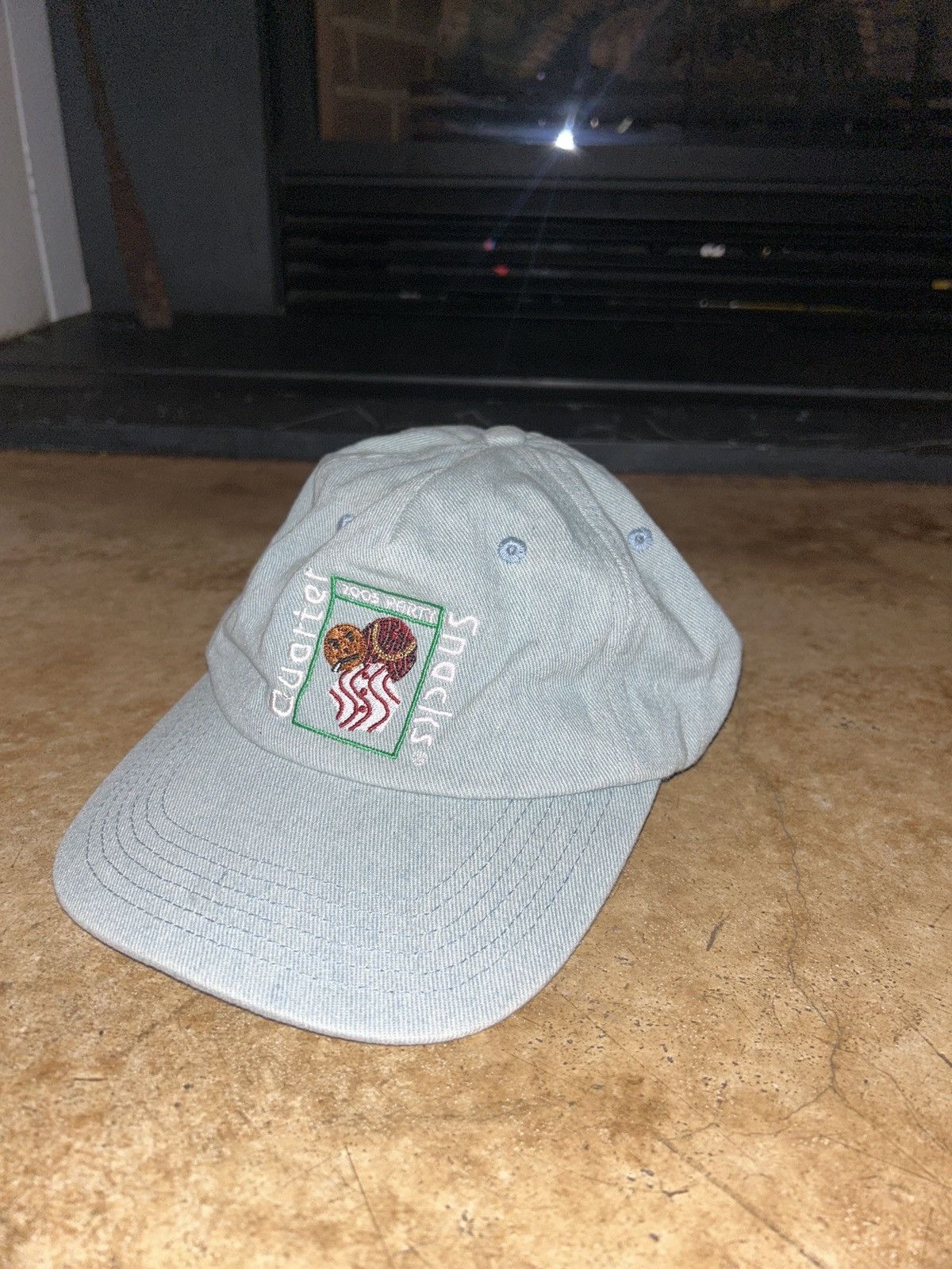 Quartersnacks Quartersnacks “Party Cap” - Light Denim Size ONE SIZE - 2 Thumbnail