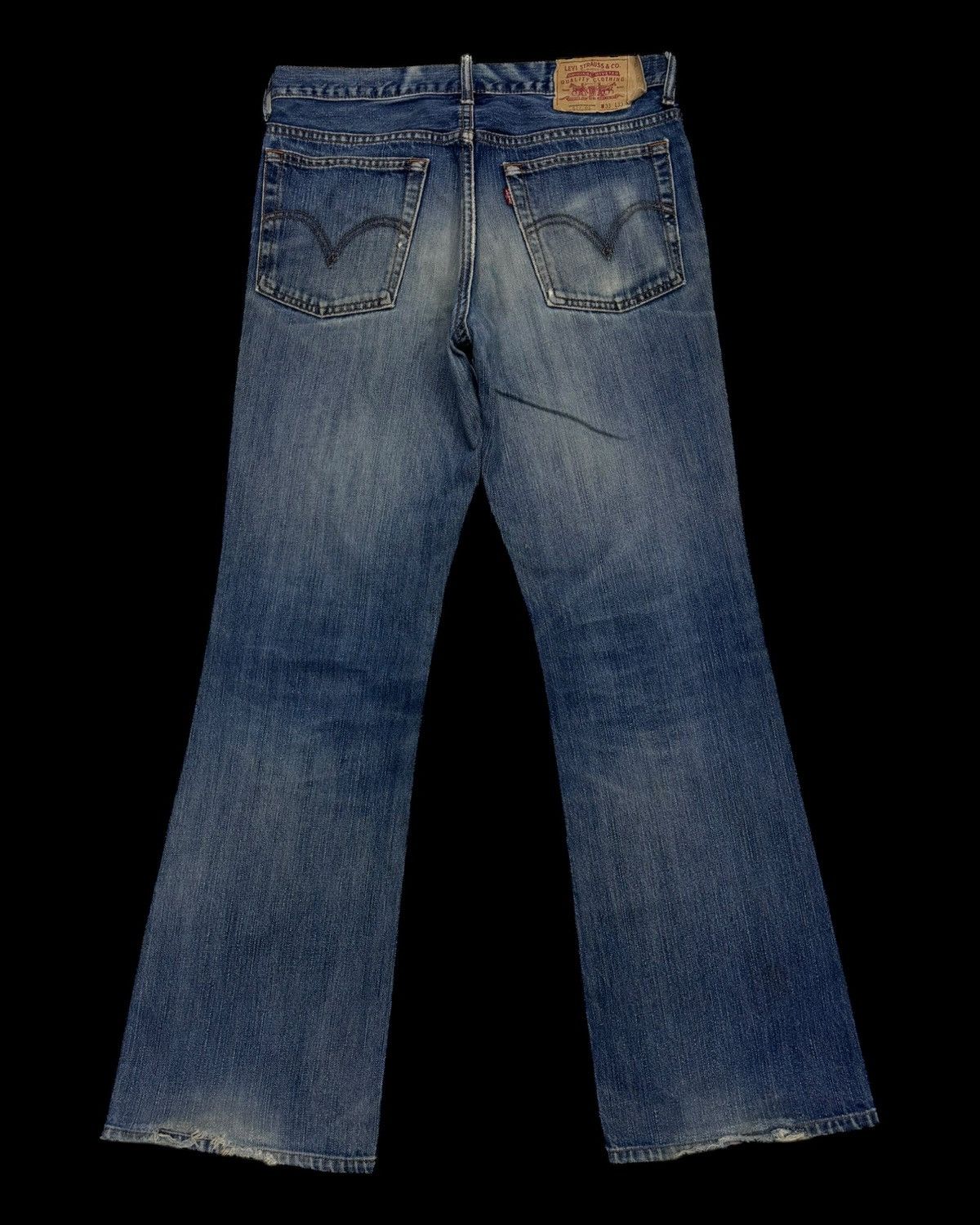 Levi's Vintage Clothing 💥LEVIS 517 Flare Denim Jean Bootcut Size US 33 - 6 Thumbnail