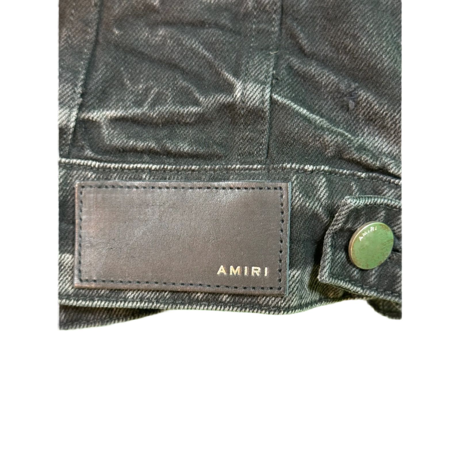 Amiri Amiri MX2 Black Paisley Denim Jacket Size US M / EU 48-50 / 2 - 3 Thumbnail
