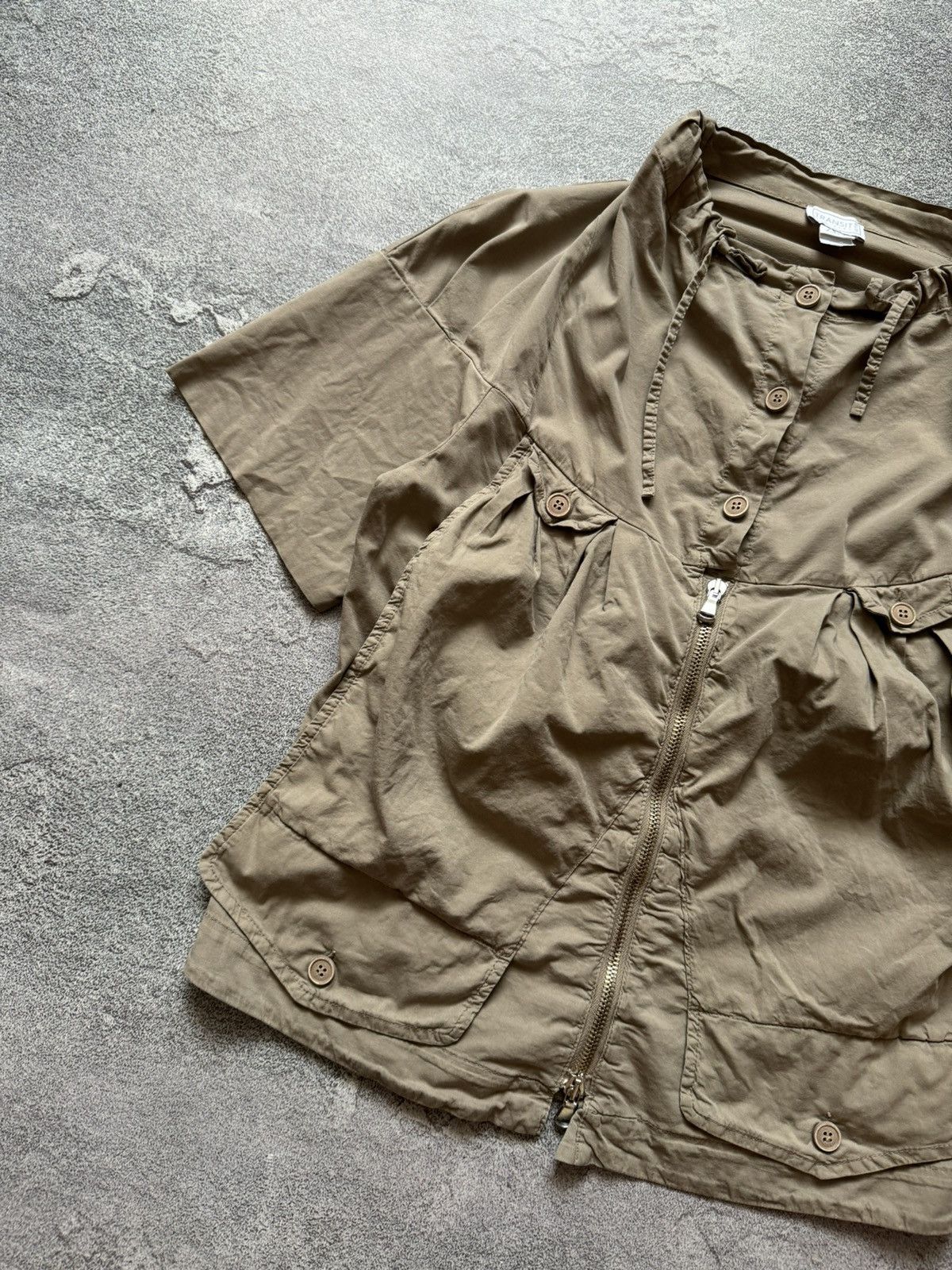 Transit × Vintage Transit par such size1 button up zip polo tee blouse T-shirt Size S / US 4 / IT 40 - 6 Thumbnail