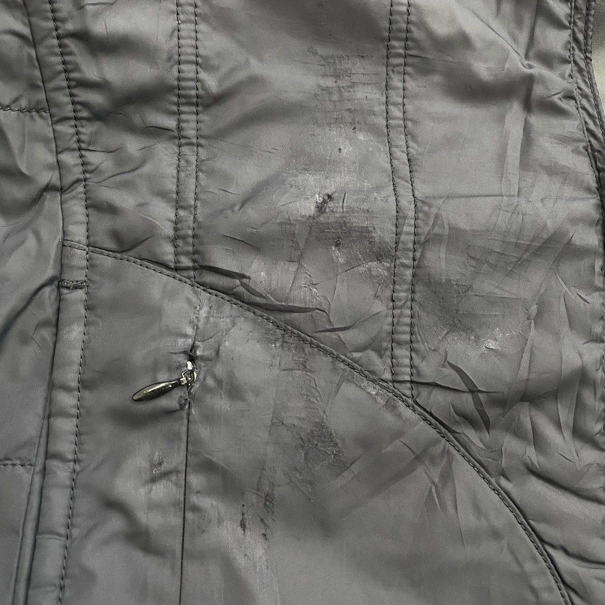 Maurizio Baldassari MAURIZIO BALDASSARI MILANO Quilted Black Full Zipper Jacket Size US L / EU 52-54 / 3 - 6 Thumbnail