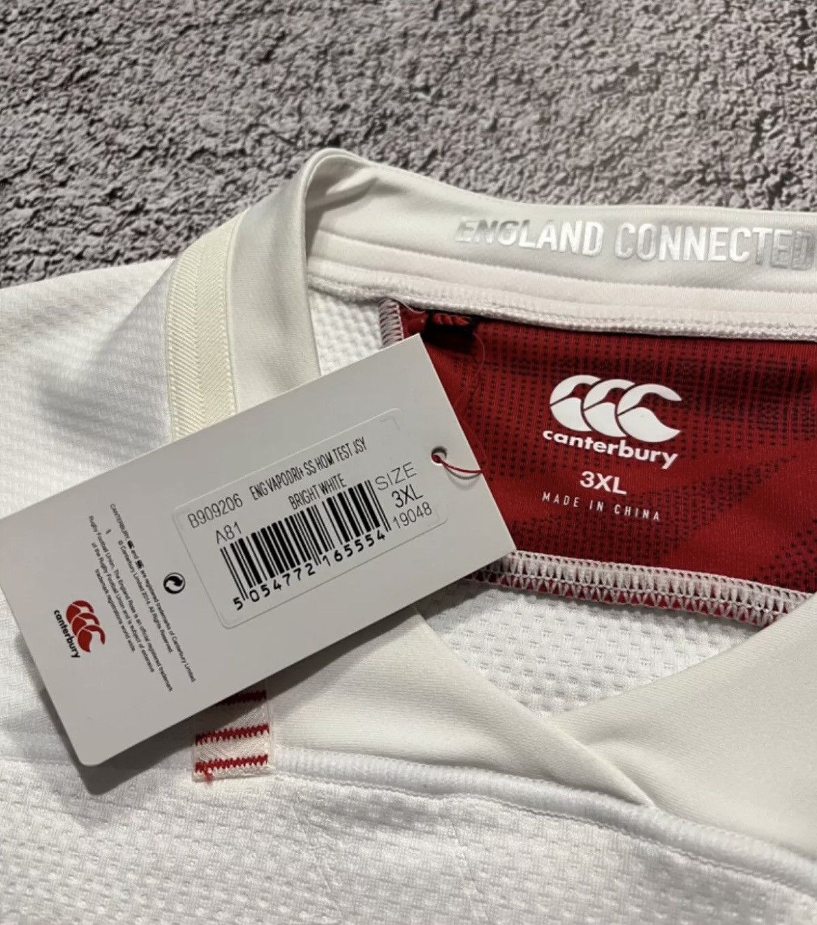 Canterbury of New Zealand ENGLAND 2017 2018 RUGBY UNION HOME SHIRT JERSEY TRIKOT Size US XXL / EU 58 / 5 - 7 Thumbnail