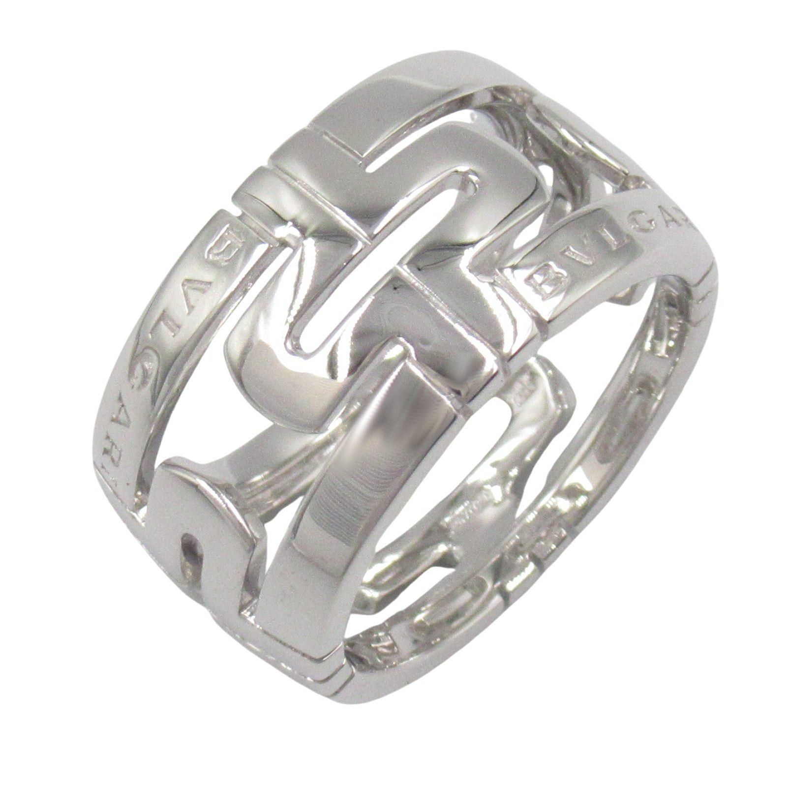Bvlgari Bvlgari Parentesi Ring K18Wg (White Gold) Silver Size ONE SIZE - 1 Thumbnail