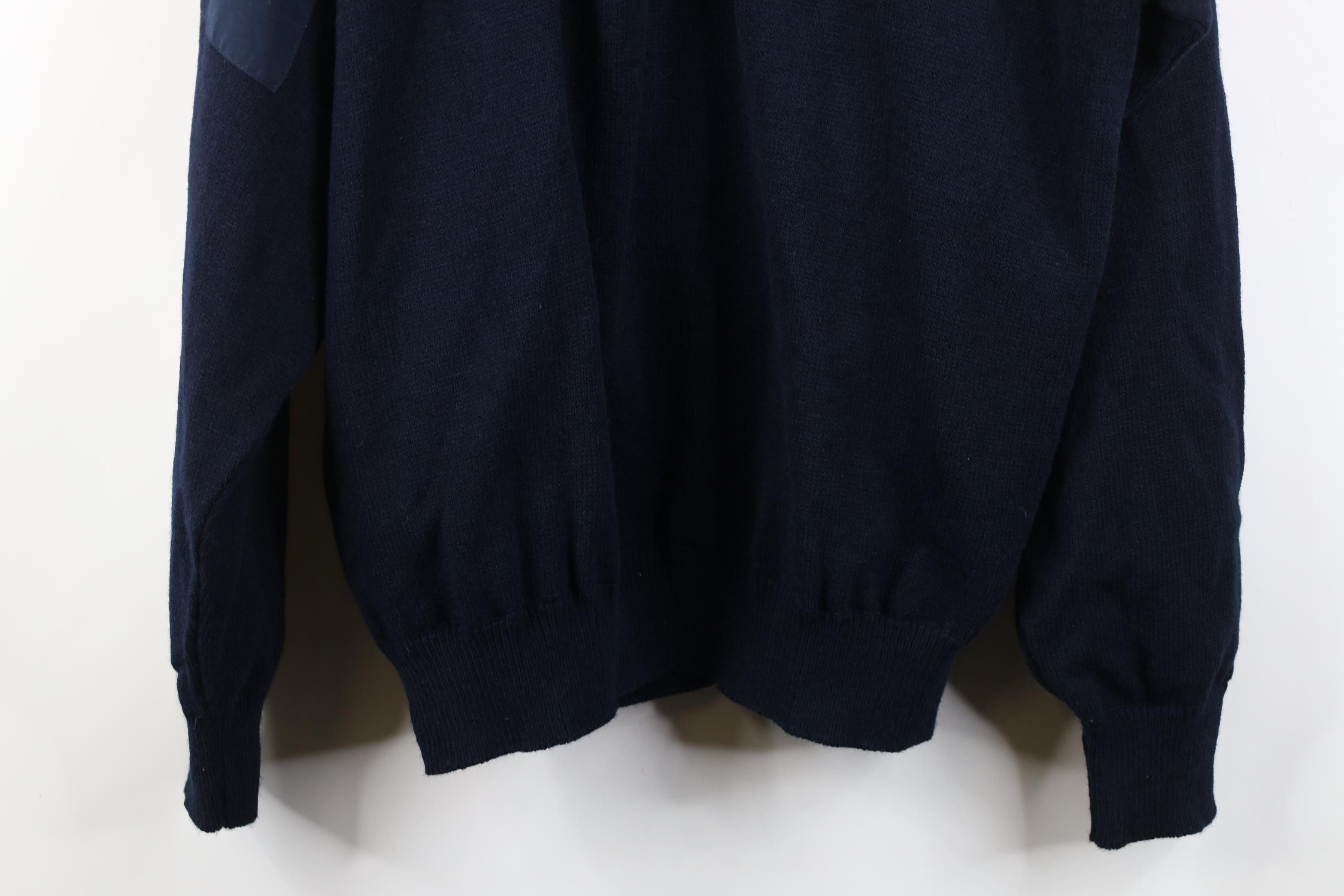 Vintage Vintage 90s Rain Swetter Windstopper Sweater Jacket Blue USA Size US XL / EU 56 / 4 - 15 Thumbnail