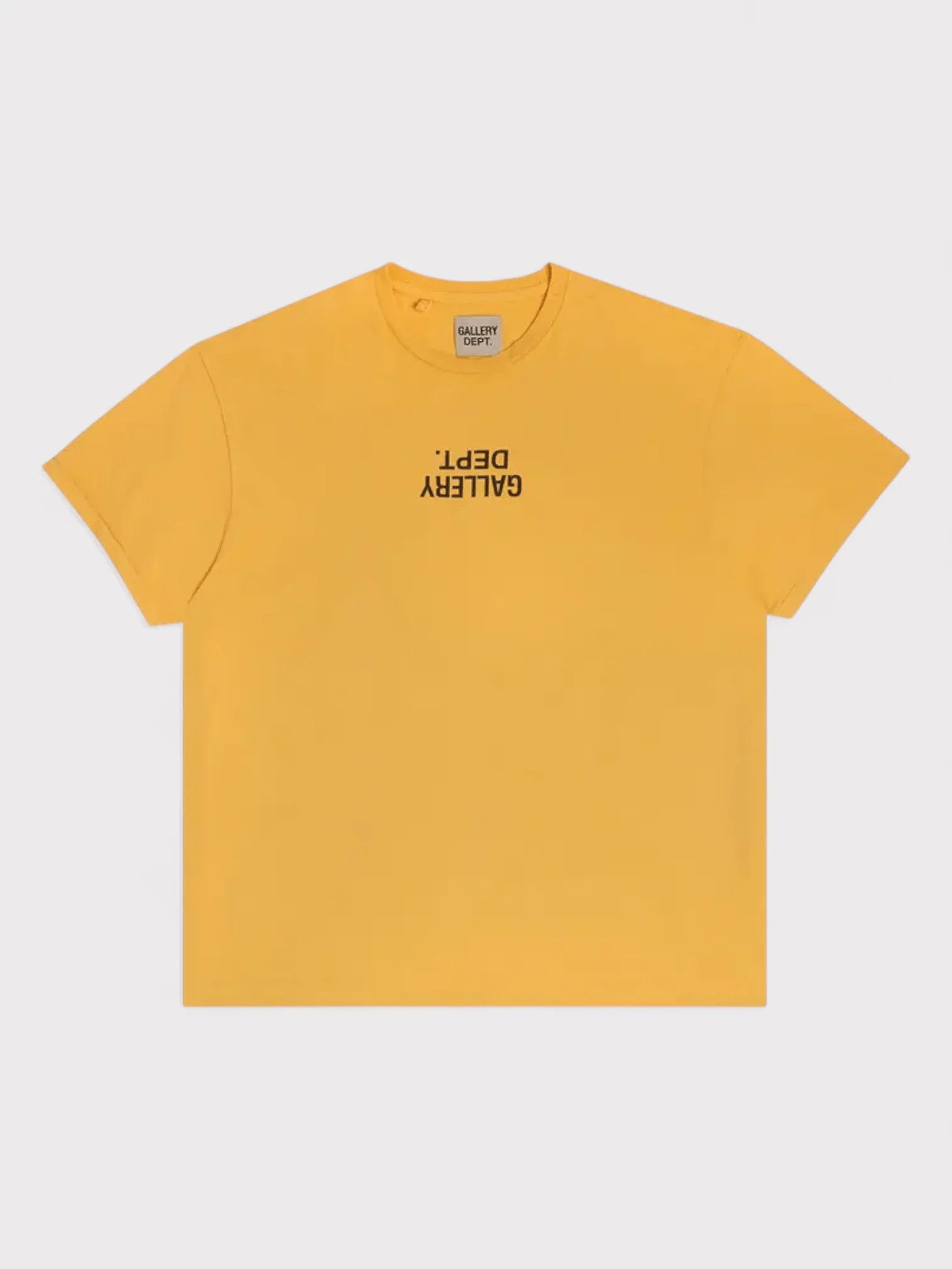 Gallery Dept. o1gr1nt0426 Fucked Up Logo T-Shirt in Gold Size US XS / EU 42 / 0 - 1 Thumbnail