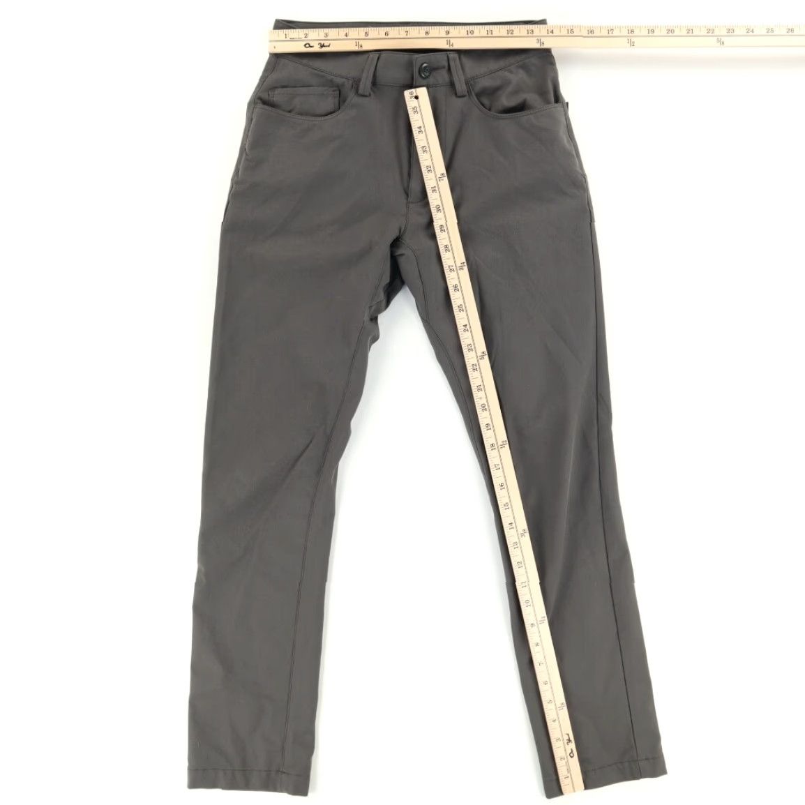 Prana Prana Decoder Slim Fit Cotton Blend Chino Pants Gray Men's 28 Size US 28 / EU 44 - 3 Thumbnail