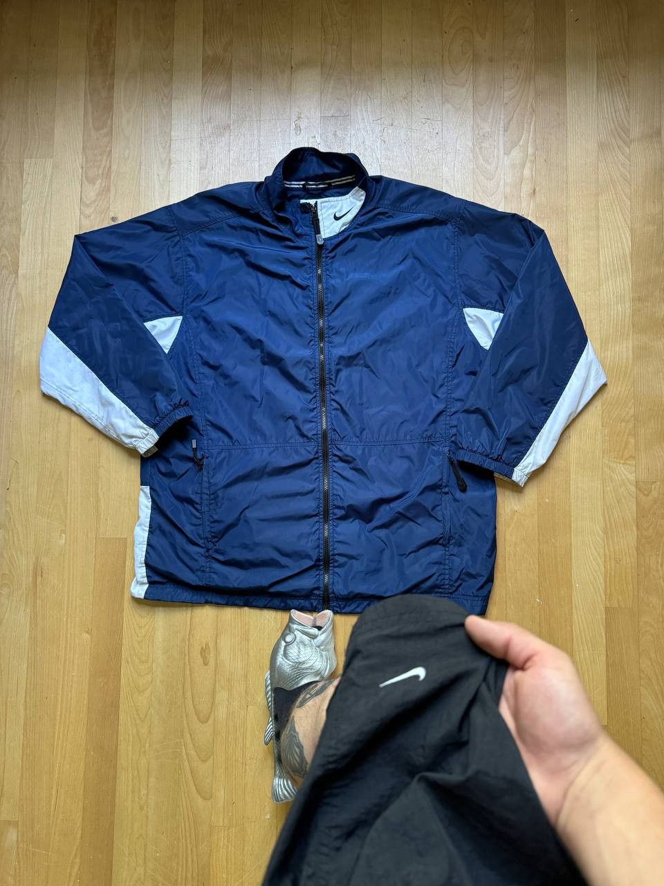 Vintage Nike Windbreaker Jacket Streetwear Style 90S