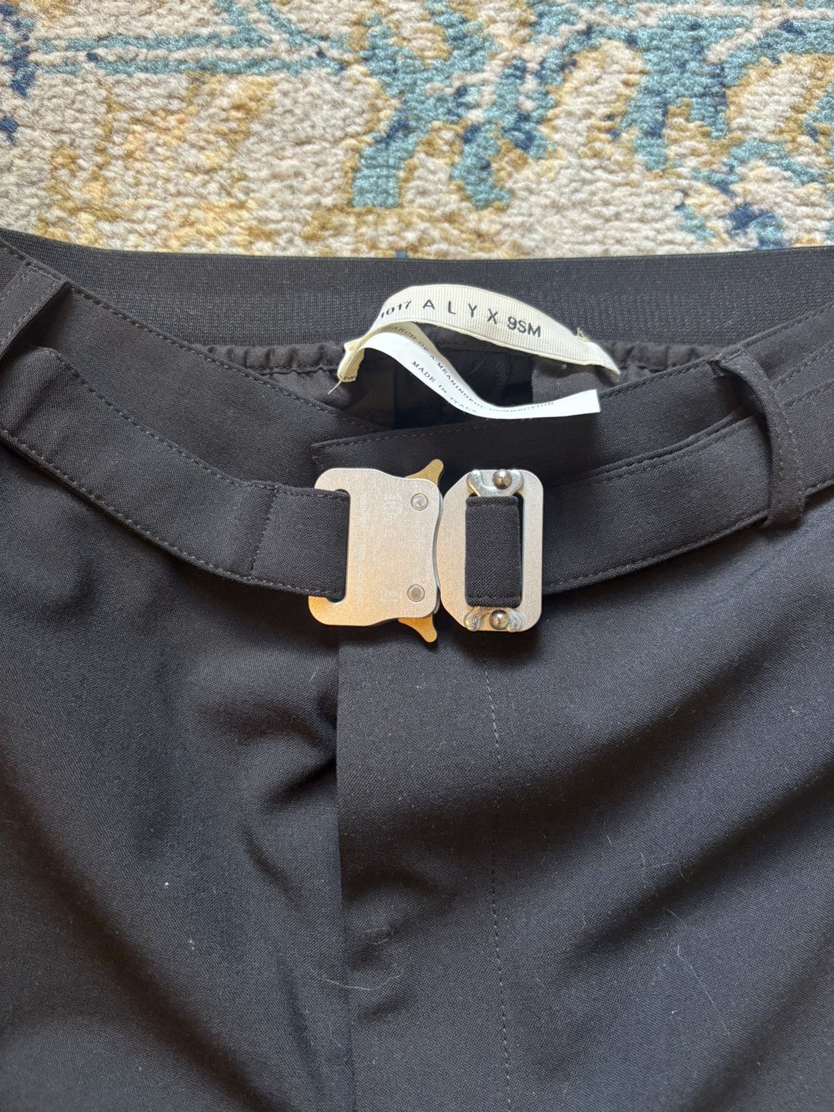 1017 ALYX 9SM BUCKLE DRESS SUIT PANTS Size US 32 / EU 48 - 2 Thumbnail