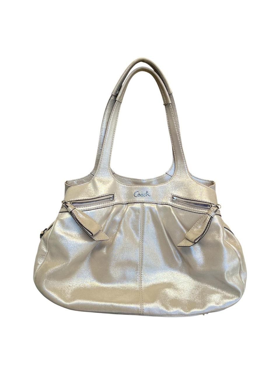 Coach Coach metallic shimmer leather tote bag Size ONE SIZE - 1 Thumbnail
