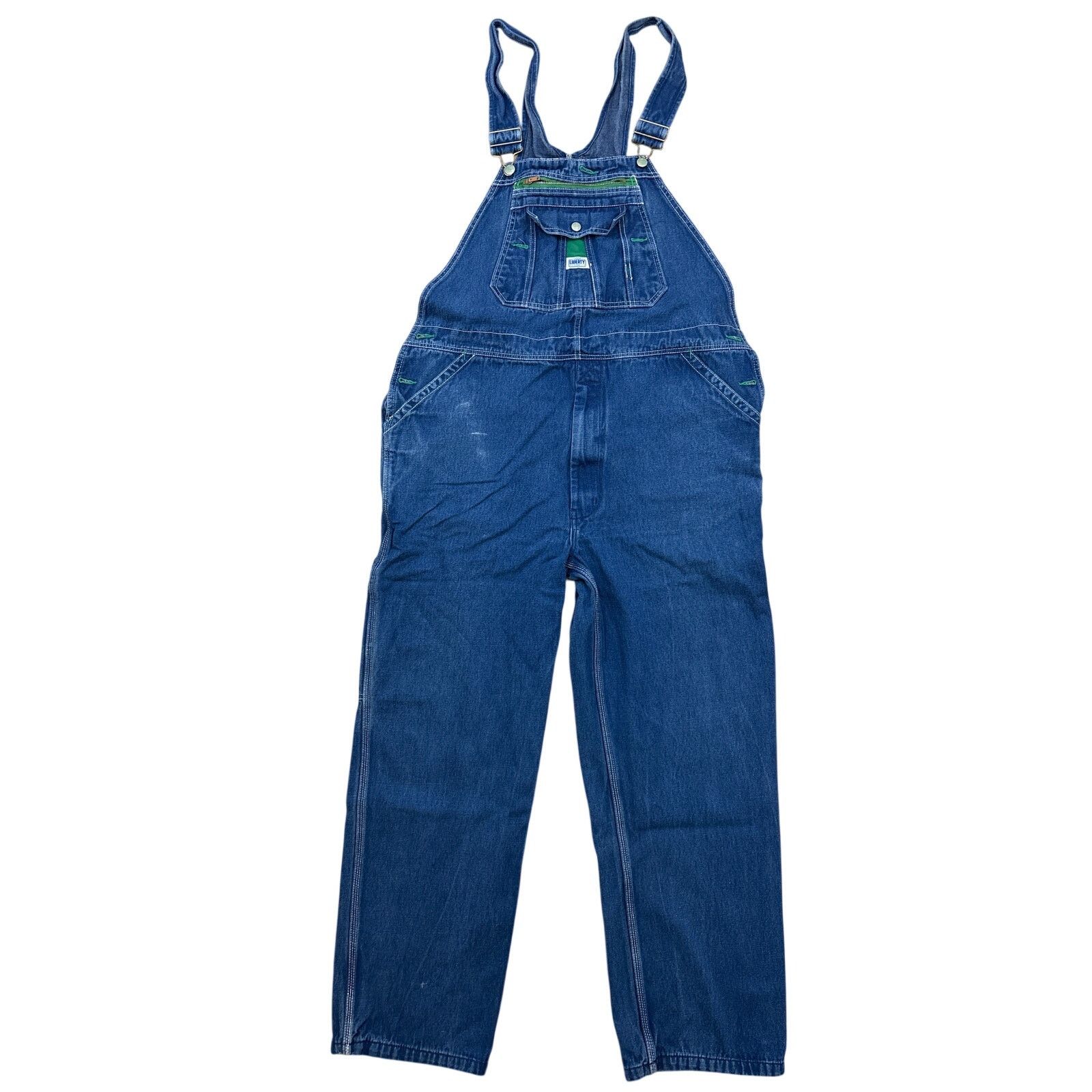 Liberty Denim Jean Liberty Overalls zippers cargo carpenter 40x32 Size US 40 / EU 56 - 1 Thumbnail