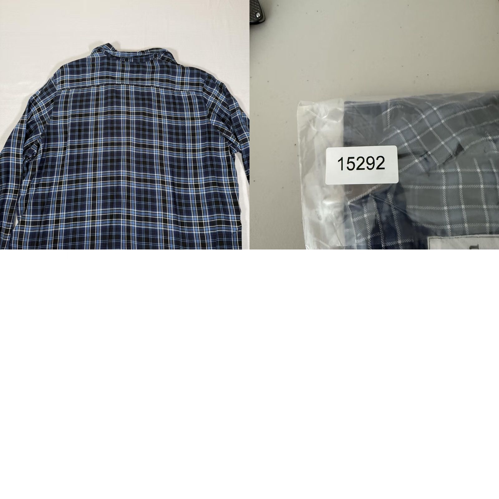 Frank & Eileen Frank & Eileen Button-Up Shirt Women Large Blue Plaid Modal Italy Eileen Relaxed Lightweight Casual Vintage No Size L / US 10 / IT 46 - 9 Thumbnail