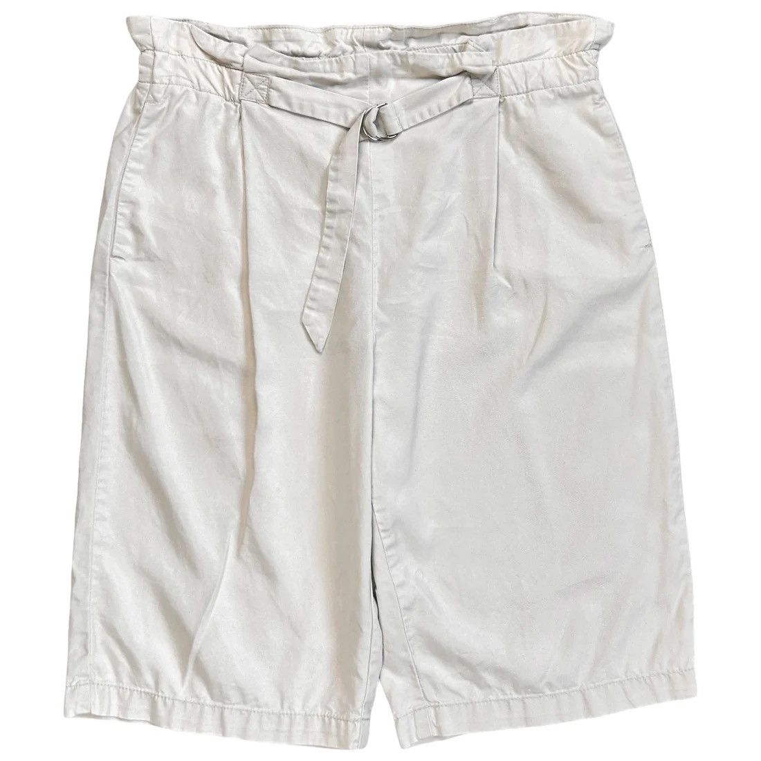 Maison Margiela MM6 Maison Martin Margiela Belted Lyocell Shorts Size US 30 / EU 46 - 1 Thumbnail