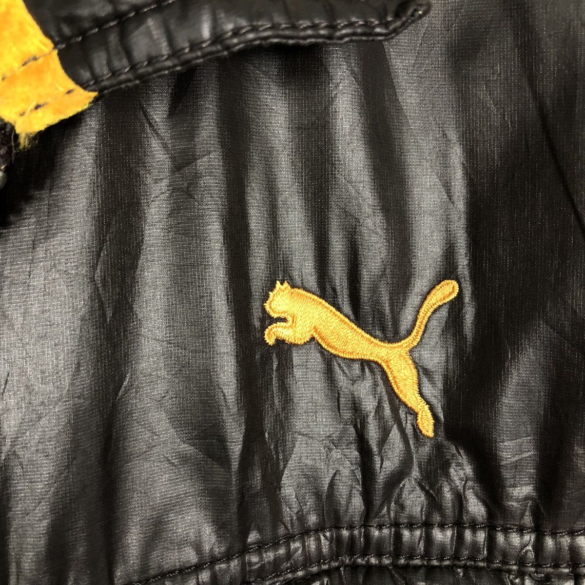 Japanese Brand 📌Vintage Biker Puffer Light Jacket Puma Size US M / EU 48-50 / 2 - 18 Thumbnail
