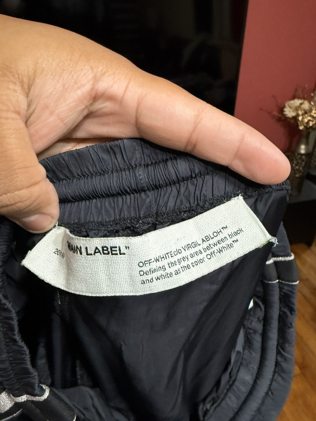 Off-White Off-White Nylon Track Pants Size Medium Size US 32 / EU 48 - 7 Thumbnail