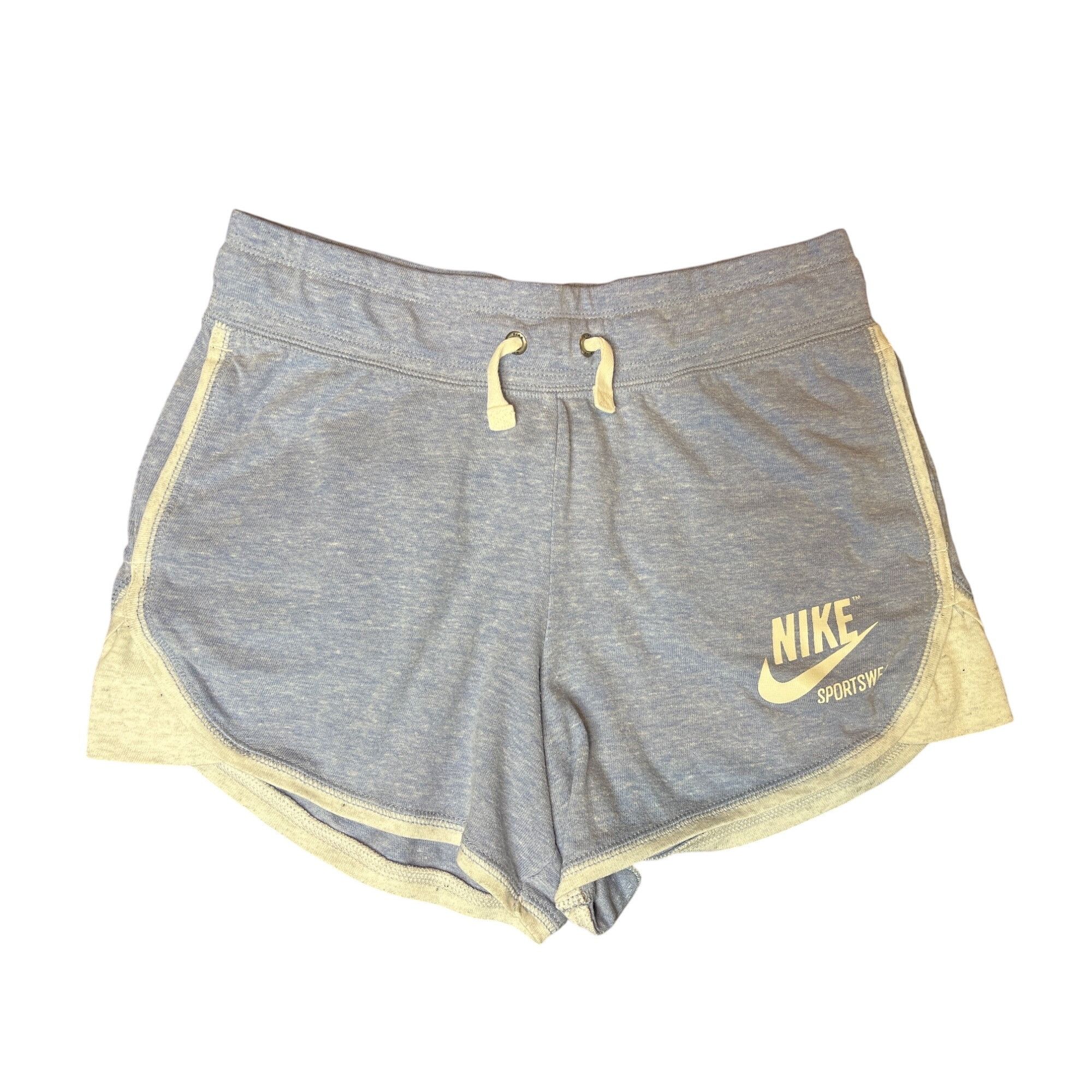 Nike NIKE Women's Black & Blue Sportswear Shorts XS Size 26" / US 2 / IT 38 - 2 Thumbnail