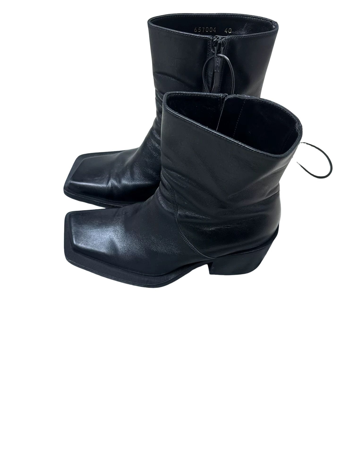 Balenciaga Balenciaga Glove Smooth Leather Boots 40 Size US 7 / EU 40 - 1 Thumbnail