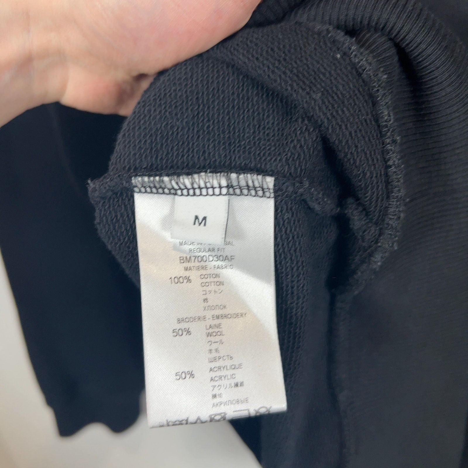 Givenchy Givenchy Embroidered Patch Logo Hoodie Size US M / EU 48-50 / 2 - 5 Thumbnail