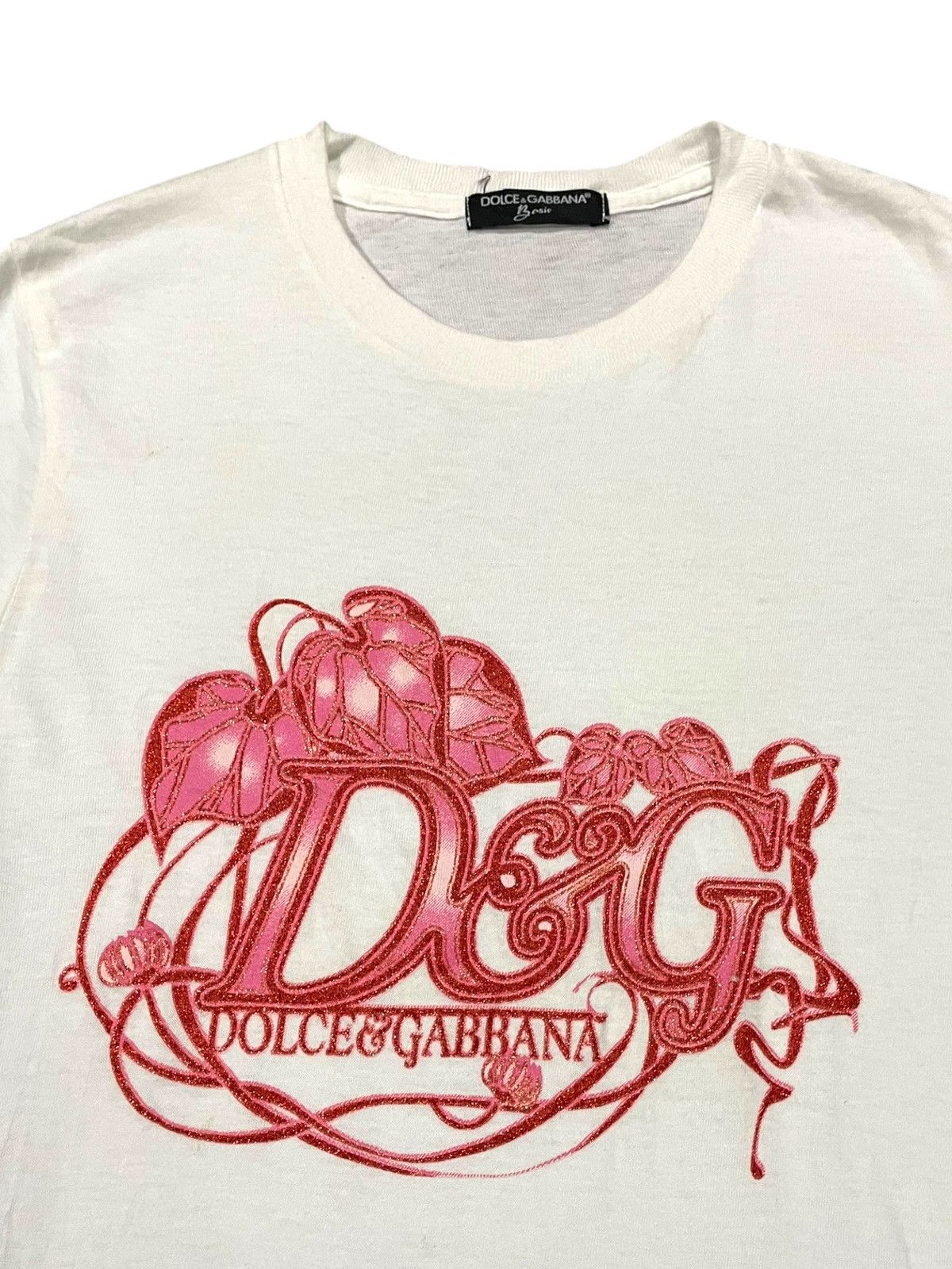 Designer × Dolce & Gabbana Dolce & Gabbana Basic Tee Size S / US 4 / IT 40 - 4 Thumbnail