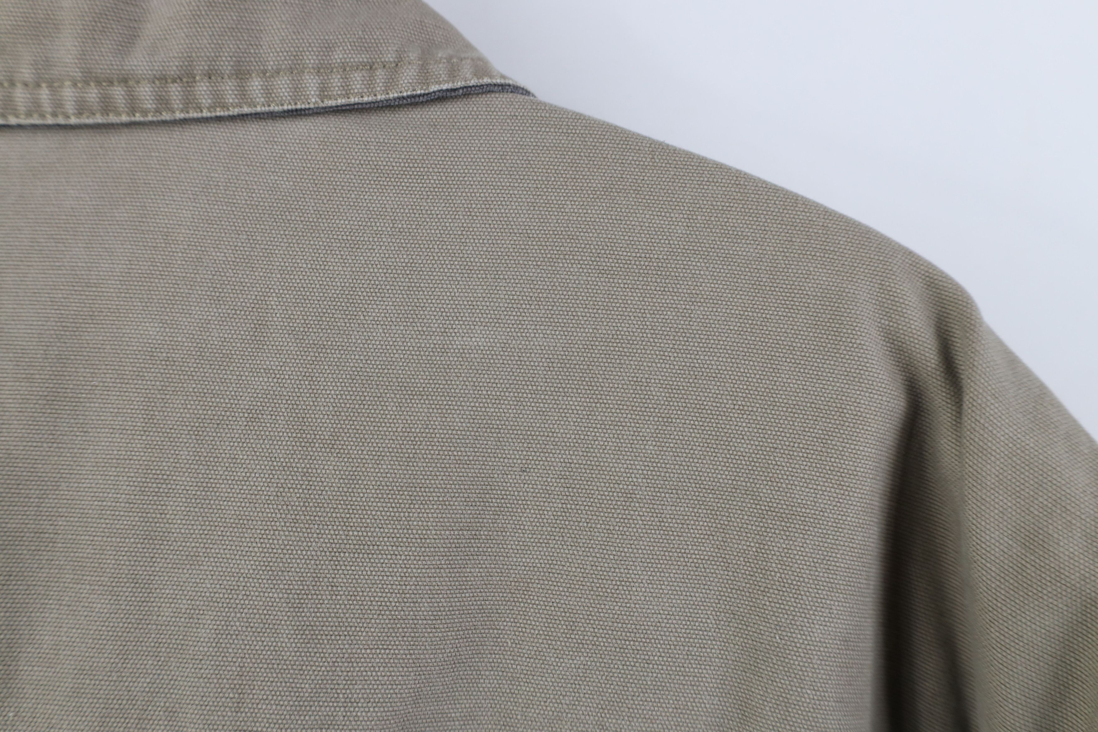 Columbia Vintage 90s Y2K Columbia Spell Canvas Bomber Jacket Beige Size US XL / EU 56 / 4 - 14 Thumbnail