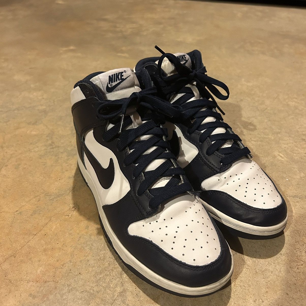 Japanese Brand × Nike Nike Dunk High Championship Navy 2021 US 8 Size US 8 / EU 41 - 7 Thumbnail