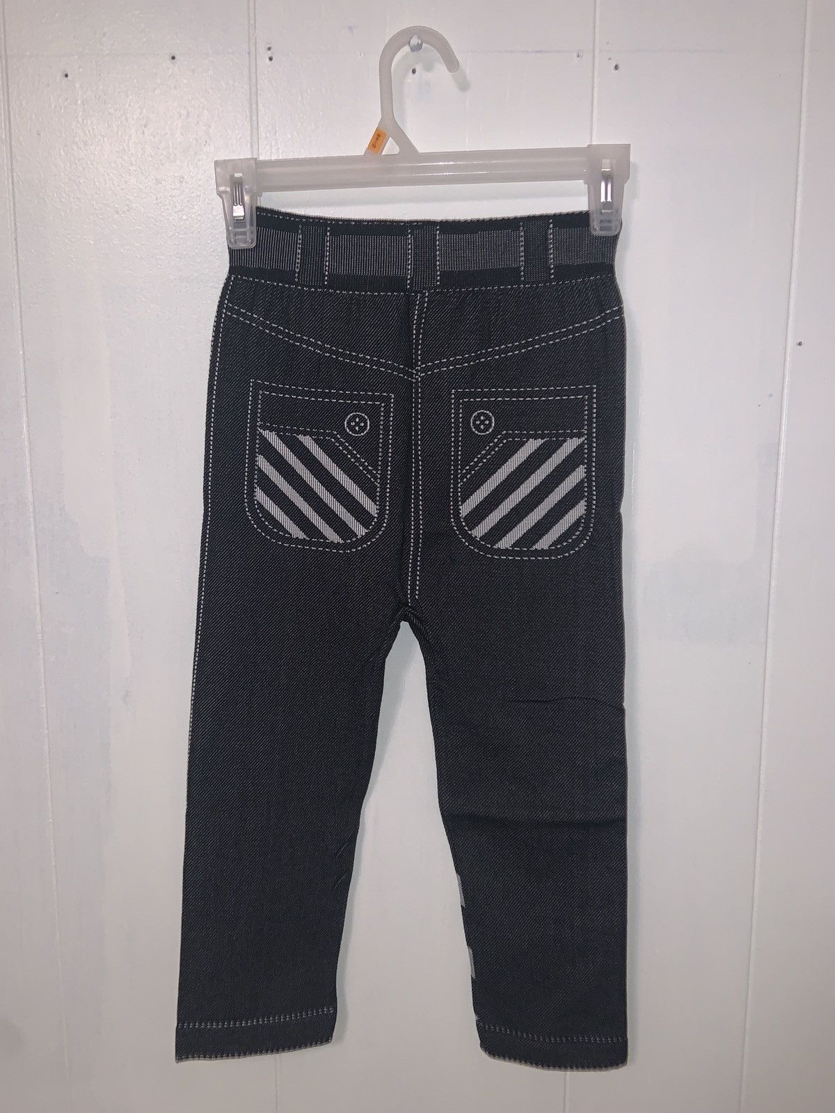 Other Woman’s leggings - Black Jean graphic - very stretchy Size 22" - 7 Thumbnail