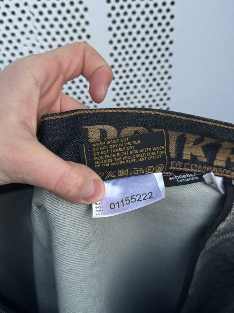 THE ROKKER COMPANY Rokker Raw 38X32 Blue Selvedge Schoeller Dynatec Motorcycle Size US 38 / EU 54 - 17 Thumbnail