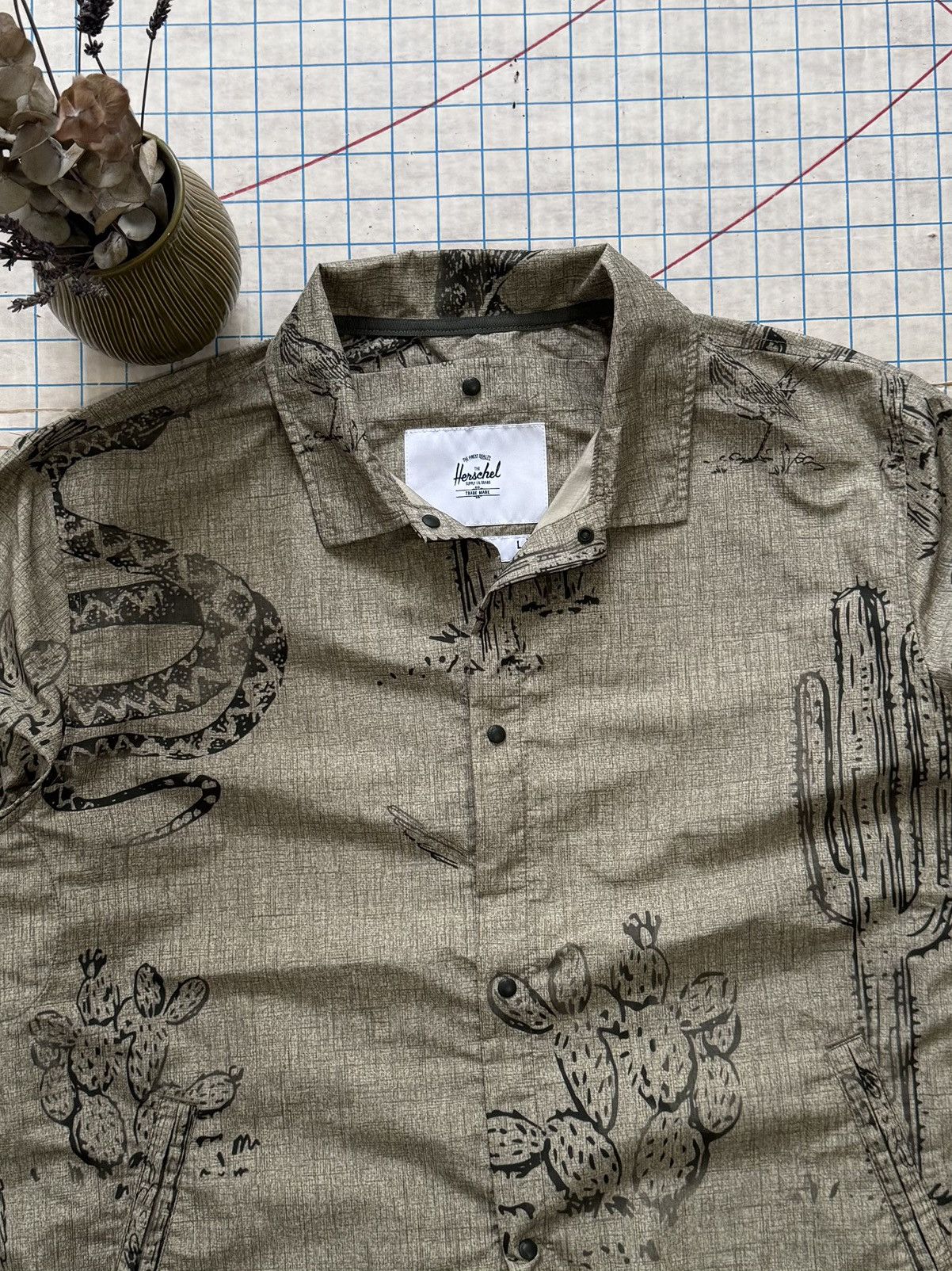 Herschel Supply Co. Herschel Supply Co Desert Prey Voyager Coaches Jacket Large Size US L / EU 52-54 / 3 - 5 Thumbnail