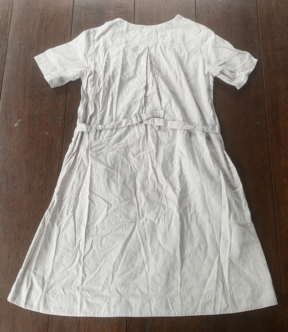 Designer × Margaret Howell MHL. Margaret Howell pleated pocket smock dress Size XXS / US 00 / IT 34 - 2 Thumbnail