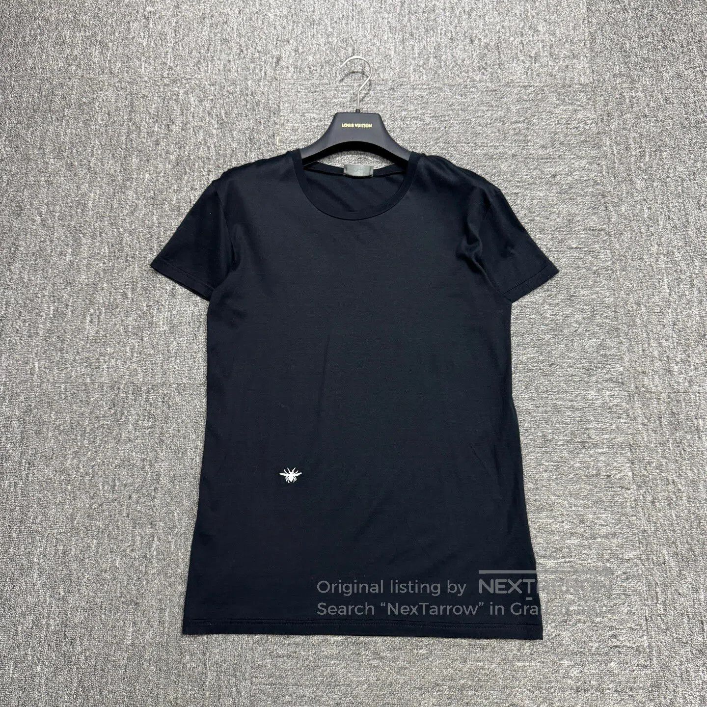 Dior Dior Embroidered bee-print short-sleeve shirt| Size XXS / US 00 / IT 34 - 2 Thumbnail