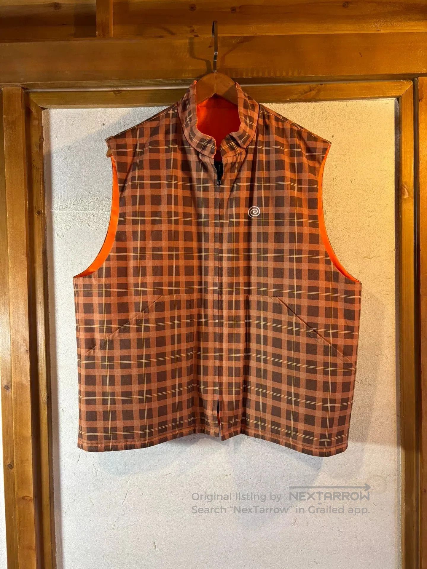 Sol Angeles Japan SOL Reversible Orange Vest. Size US XL / EU 56 / 4 - 1 Thumbnail