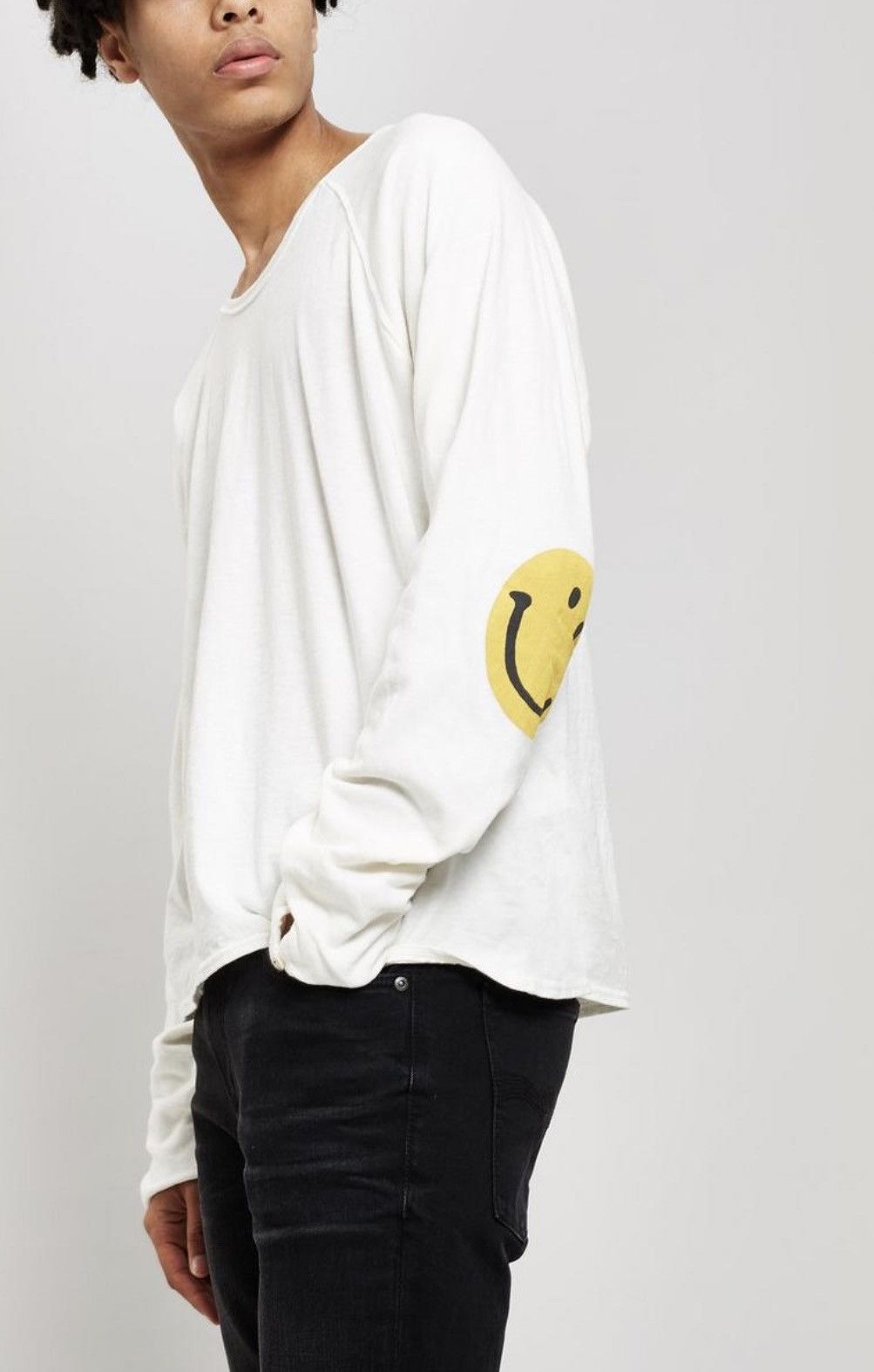 Kapital 🔥Kapital Chef Smiley Elbow Patch Longsleeve/Kapital Smile Size US XL / EU 56 / 4 - 18 Thumbnail