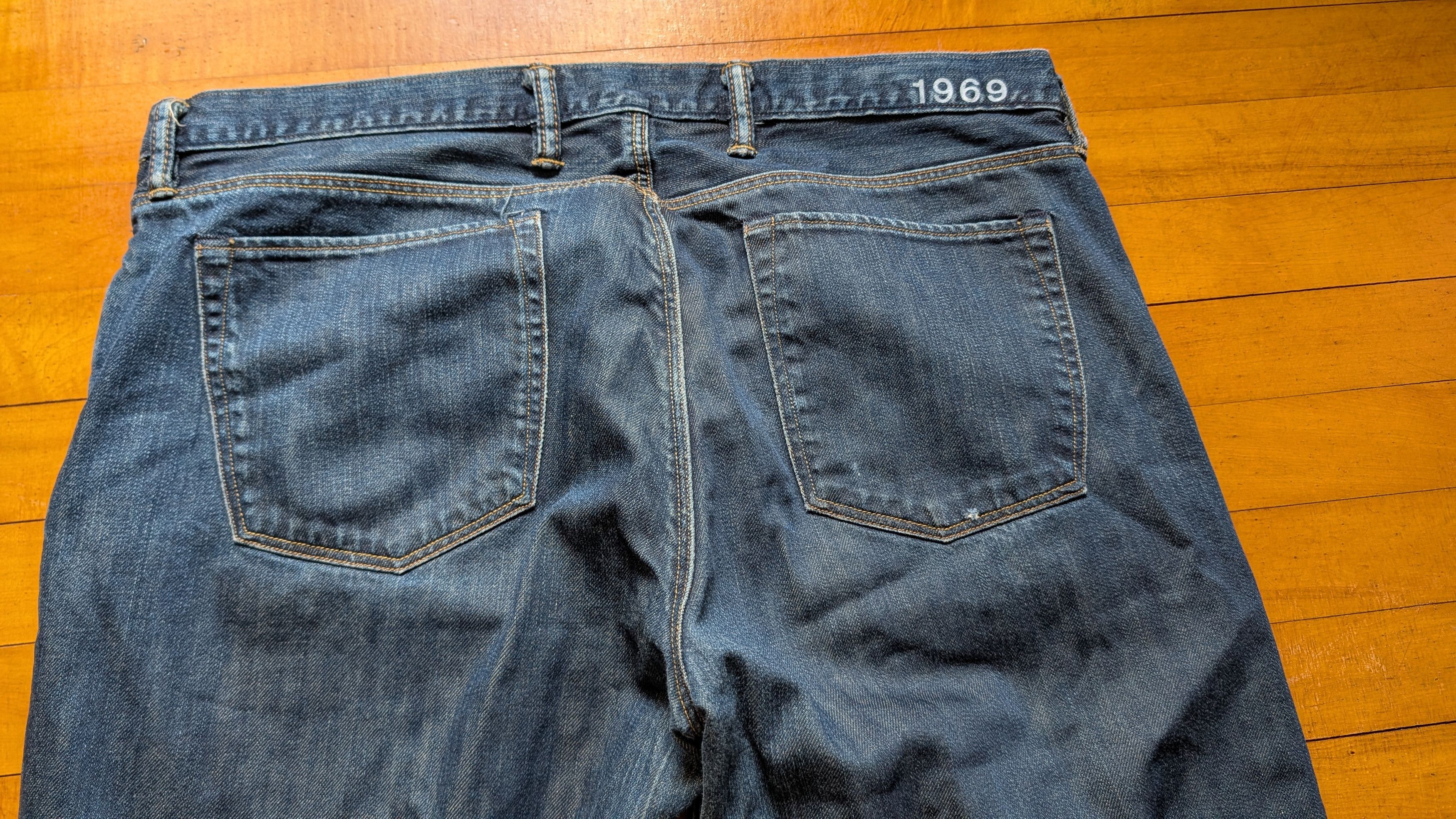 Gap GAP 1969 Men's Straight Jeans 38x30 Size US 38 / EU 54 - 4 Thumbnail
