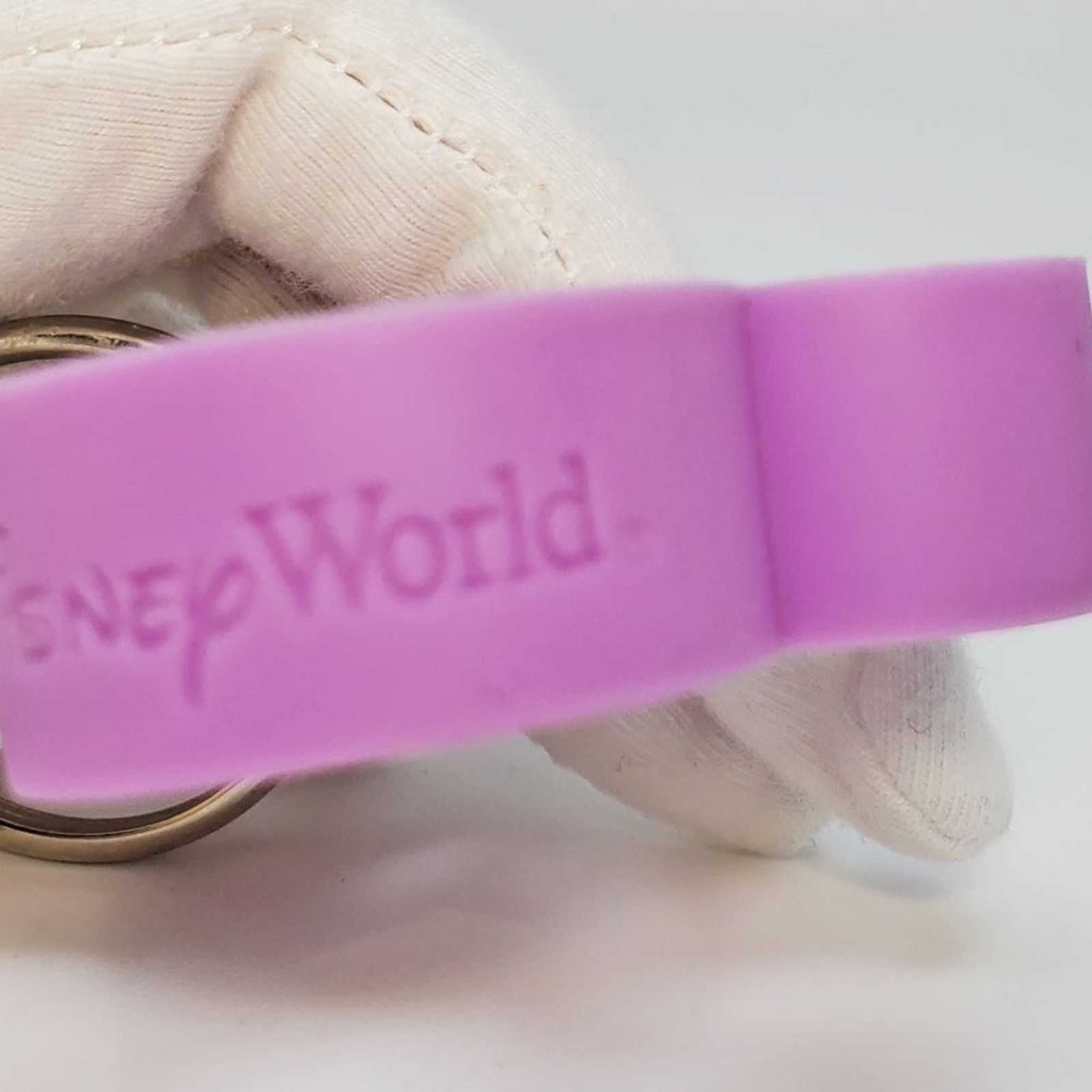 Disney Disney Parks WDW Purple Mickey Mouse Rubber Keychain Size ONE SIZE - 5 Thumbnail