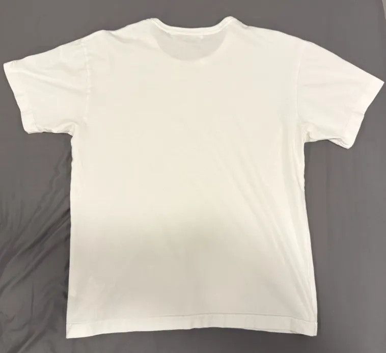Comme des Garcons PLAY Comme des Garcons Play Double Peeping Hearts White T-Shirt Size US M / EU 48-50 / 2 - 2 Thumbnail