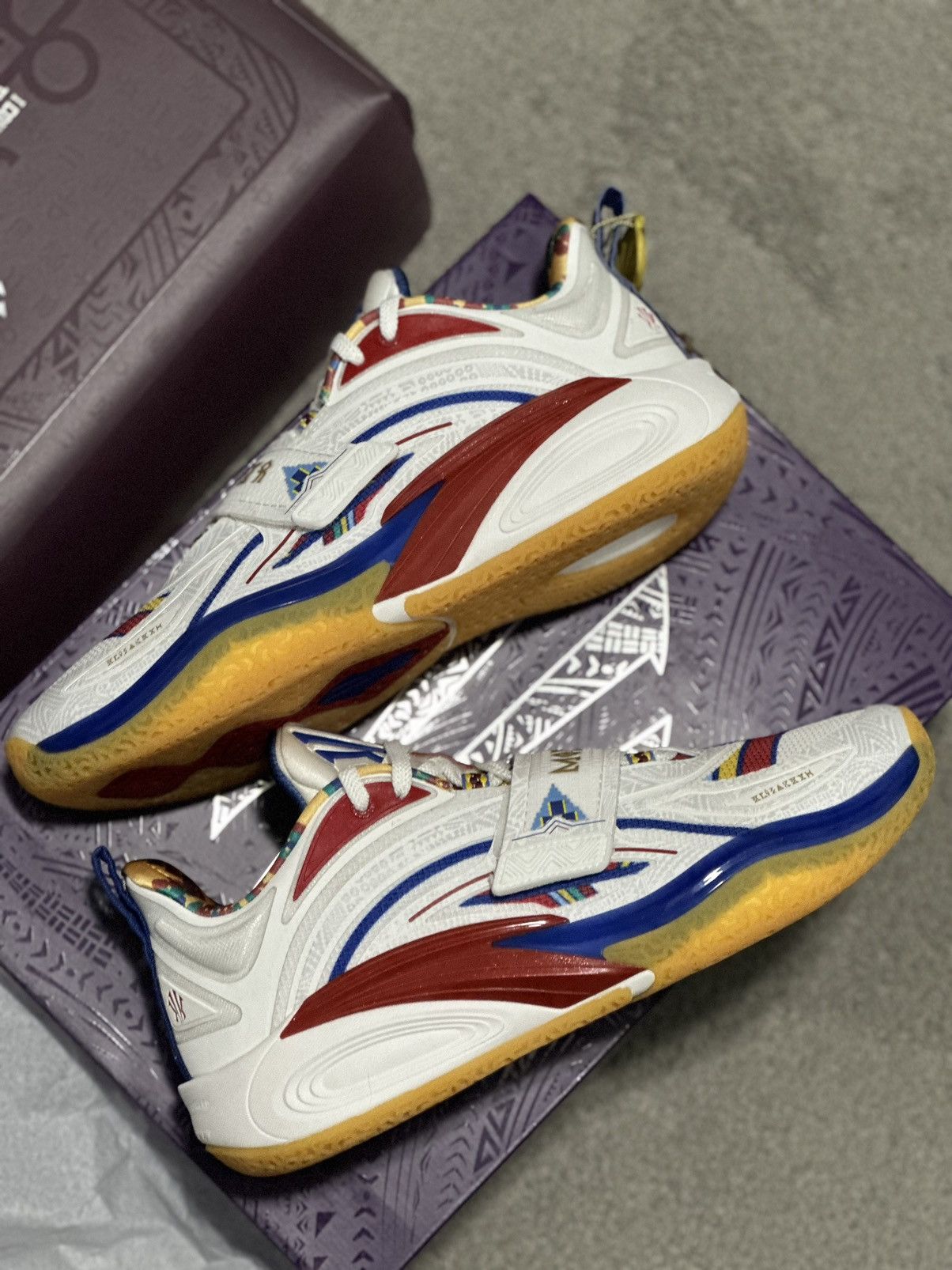 image of Anta Kai 1 Kyrie Irving Mother’S Day Exclusive Size 11Mnew Shoes in White, Men's