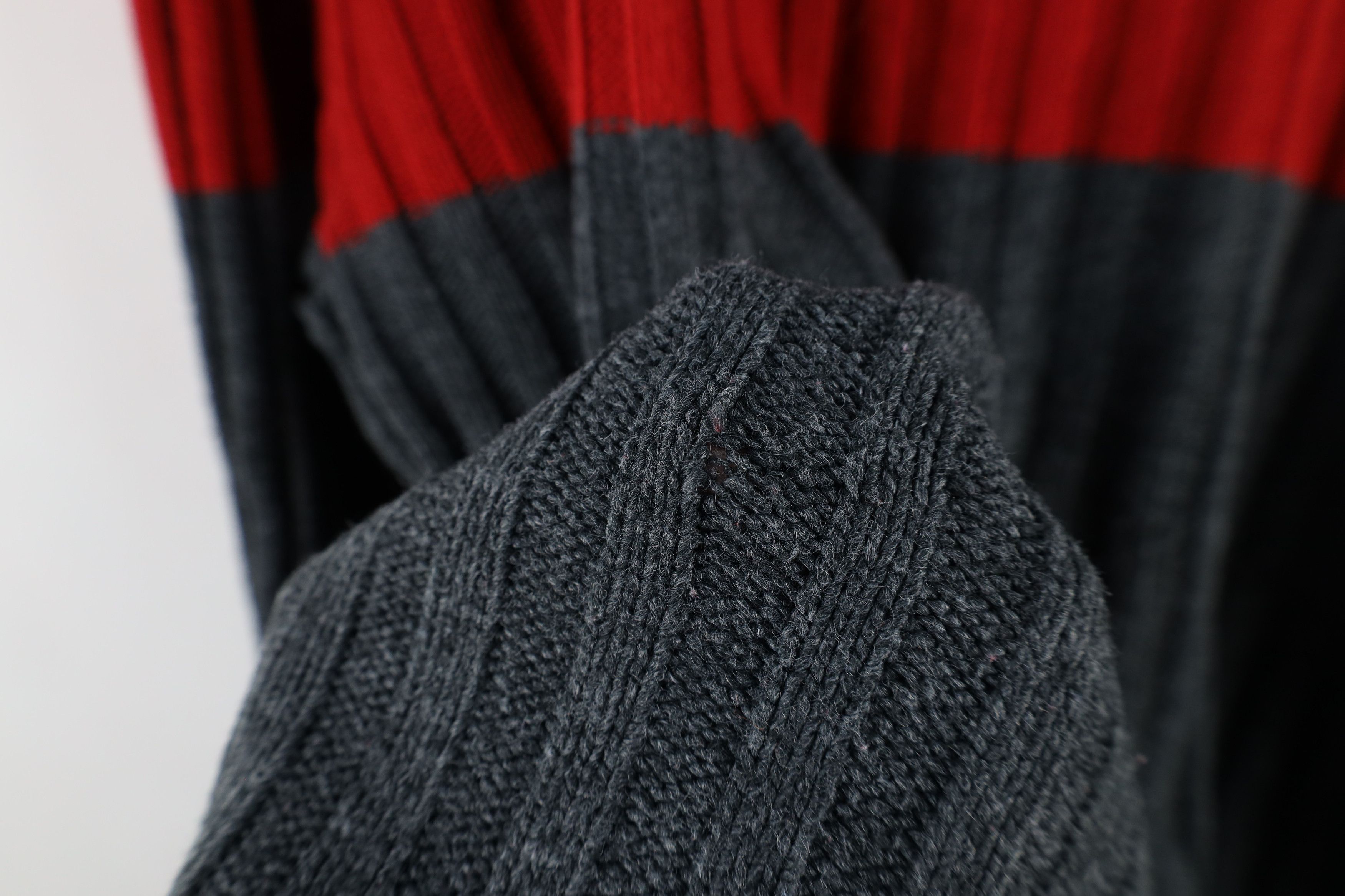 Aeropostale × Vintage Vintage 90s Aeropostale Ribbed Knit Mock Neck Sweater USA Size US L / EU 52-54 / 3 - 5 Thumbnail