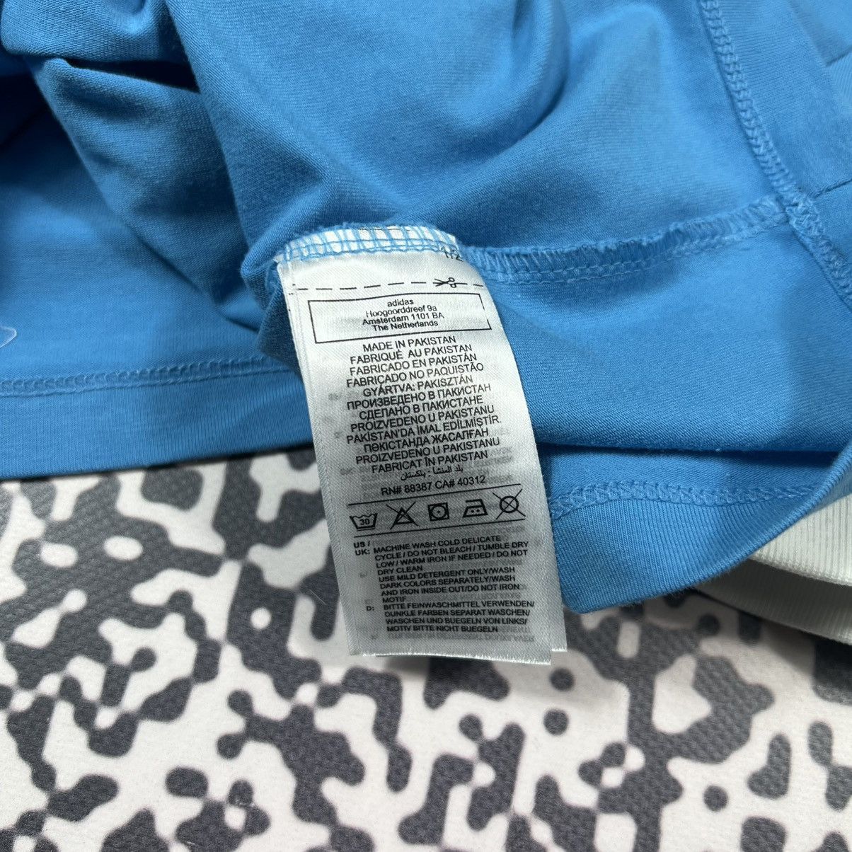 Adidas Vintage Y2K Adidas Retro V Neck Cropped T-shirt 90s Style Size S / US 4 / IT 40 - 9 Thumbnail