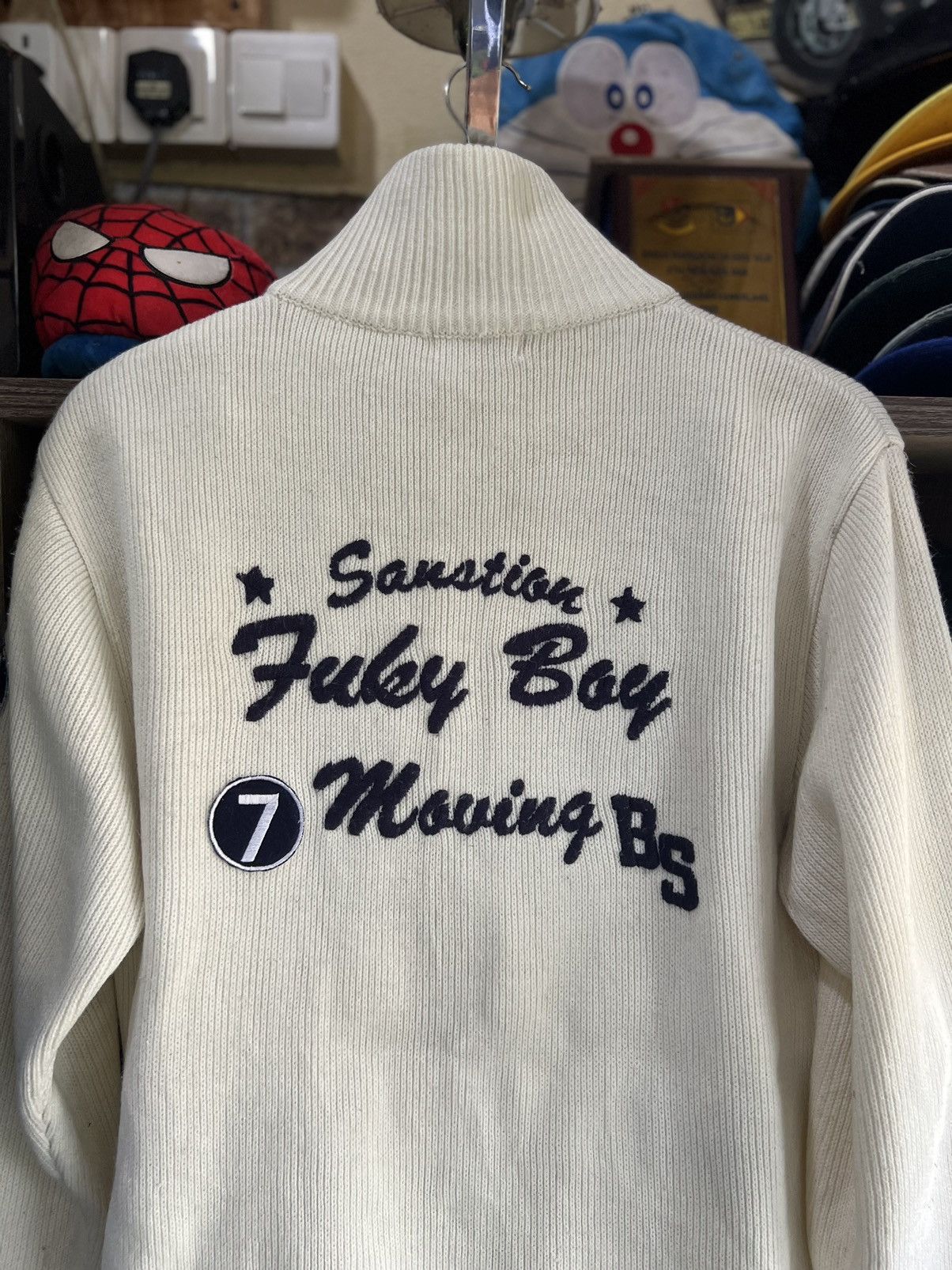Japanese Brand 🔥Danbury Fuky Boy Knit Zipper Jacket Size US S / EU 44-46 / 1 - 4 Thumbnail