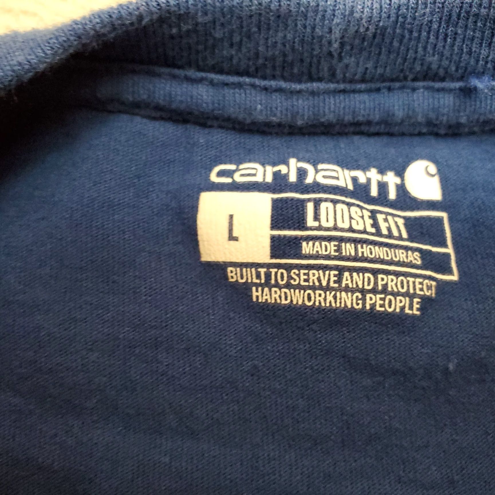 Carhartt Carhartt Shirt Mens Large Blue Loose Fit Short Sleeve Pocket TEE Aspen Colorado Size US L / EU 52-54 / 3 - 3 Thumbnail