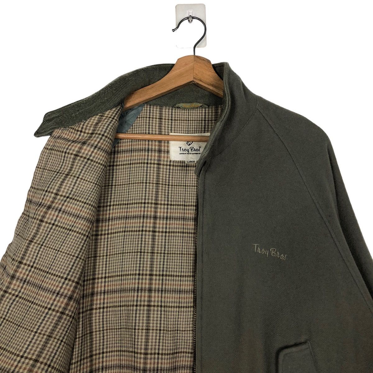 Japanese Brand 🔥Vintage Bomber Jacket Troy Bros Issey Miyake Japan Size US L / EU 52-54 / 3 - 12 Thumbnail