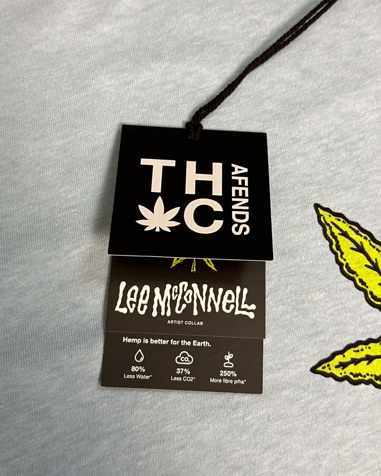 Afends BNWT Afends Coasting - Hemp Weed Tee - Size Medium Size US M / EU 48-50 / 2 - 6 Thumbnail