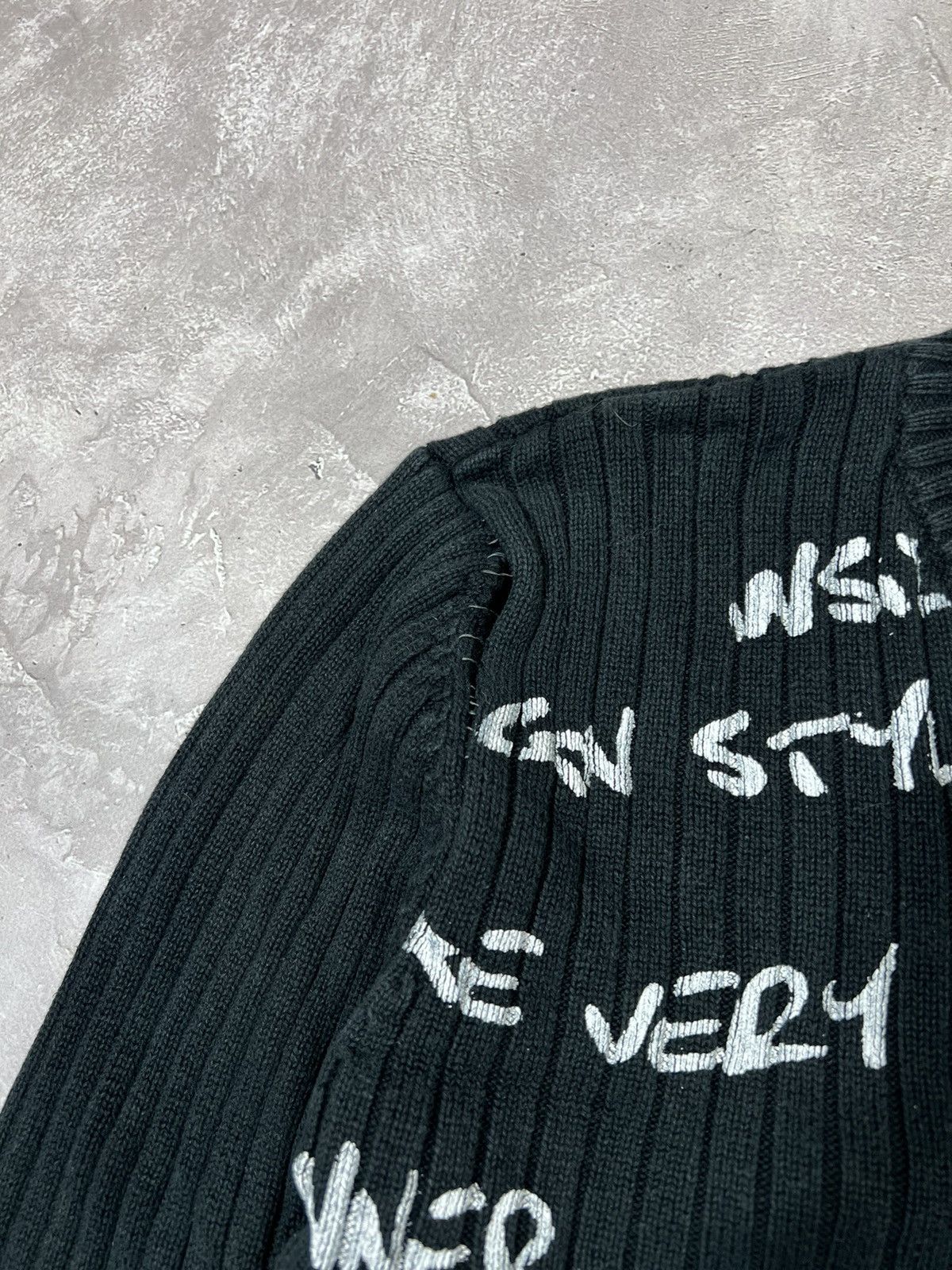 Vintage Vintage Diesel Style Ribbet Y2k Sweater Size US M / EU 48-50 / 2 - 4 Thumbnail