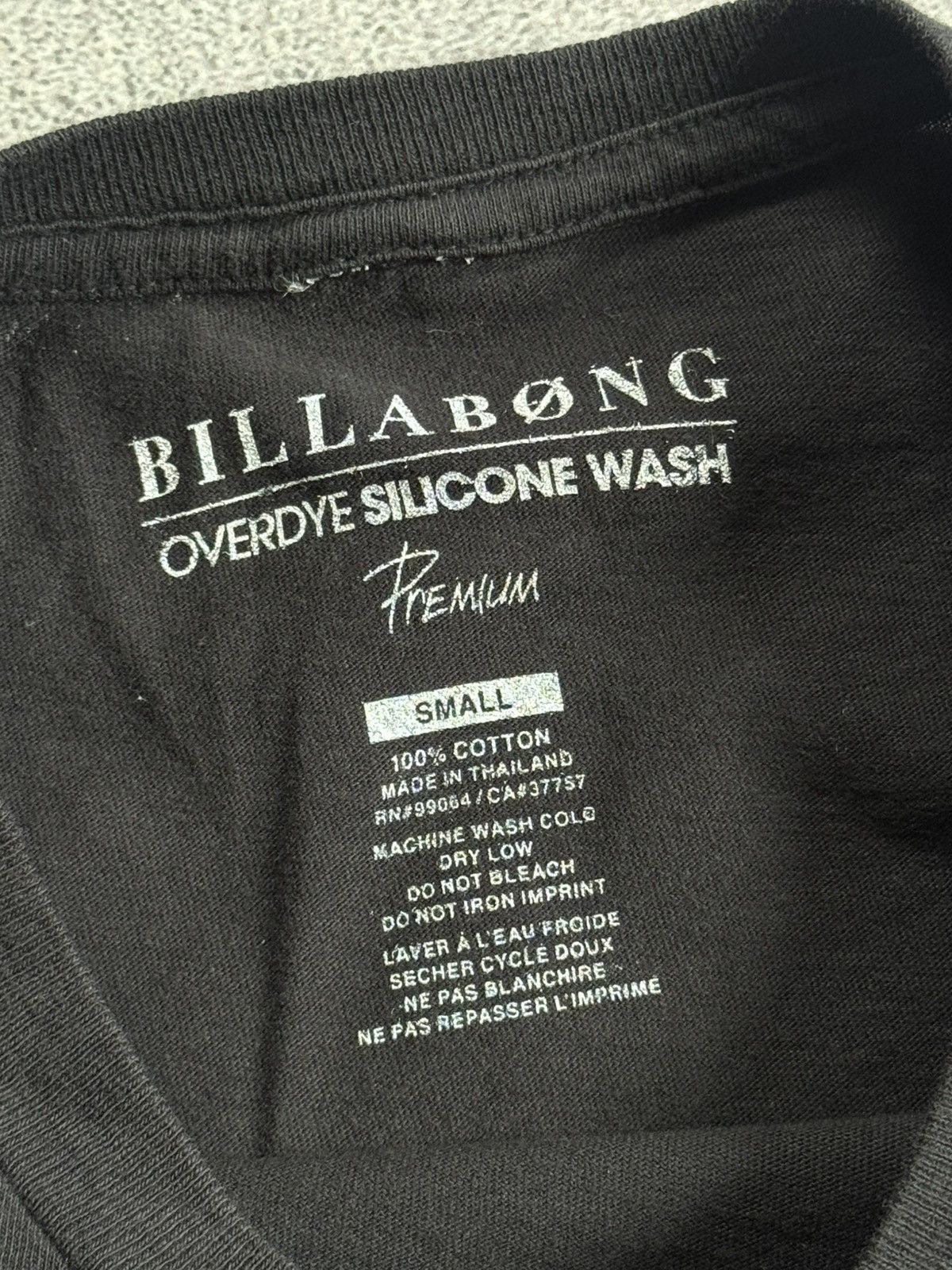 Billabong Billabong S/size big logo Skeleton 💀 surf tee tshirts tank Size US S / EU 44-46 / 1 - 8 Thumbnail
