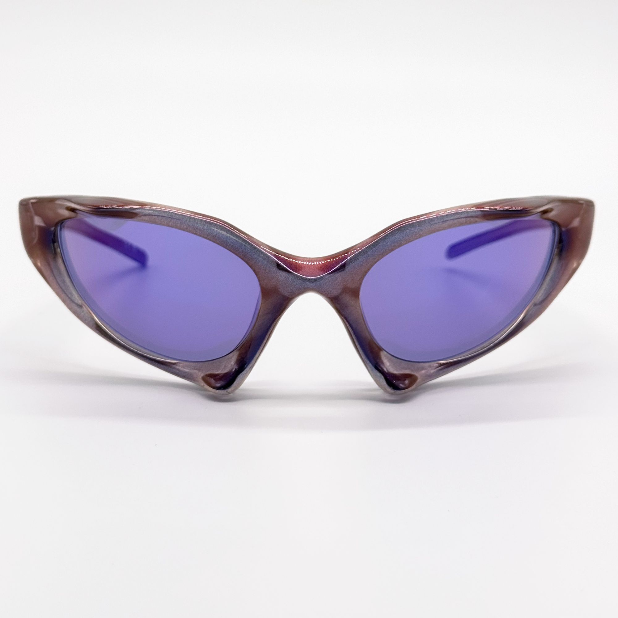 Balenciaga NEW BALENCIAGA SUNGLASSES BB0352S 002 PURPLE UNISEX EYEWEAR Size ONE SIZE - 3 Thumbnail