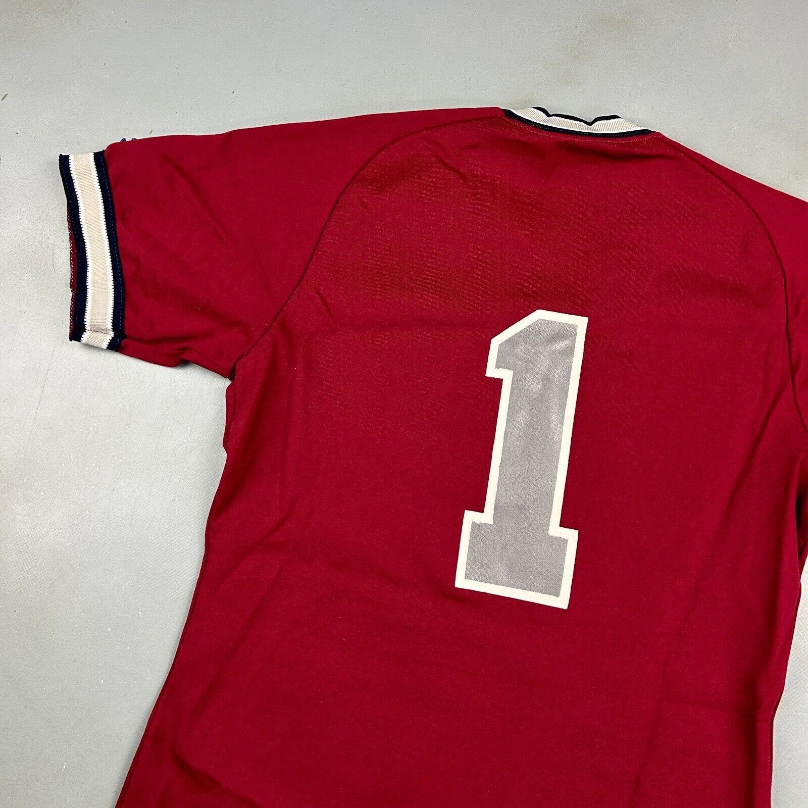 Champion VINTAGE | Prairie # 1 Champion Baseball Jersey sz S Adult Size US S / EU 44-46 / 1 - 8 Thumbnail