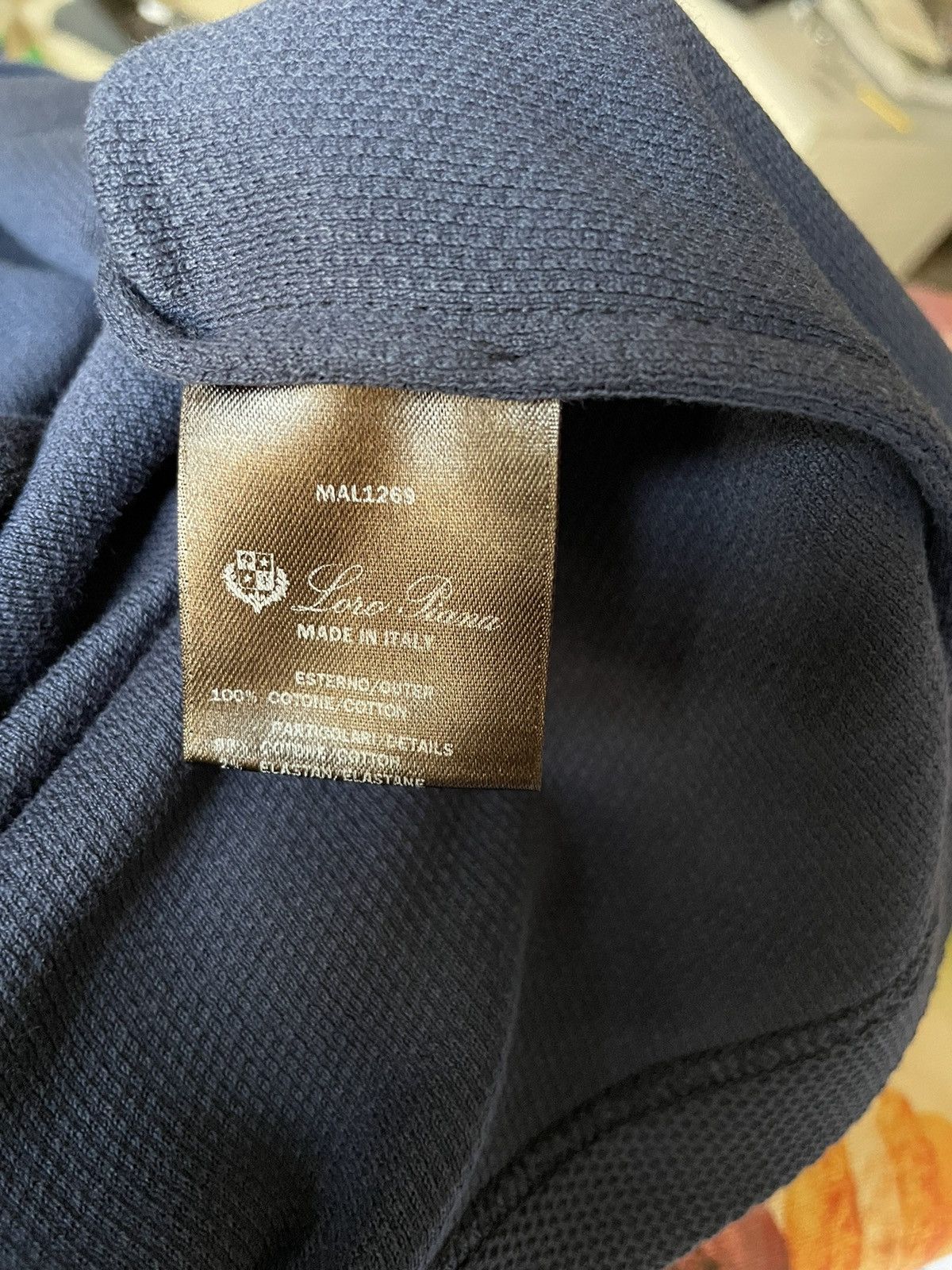 Loro Piana Polo Shirt Loro Piana Size US XL / EU 56 / 4 - 4 Thumbnail