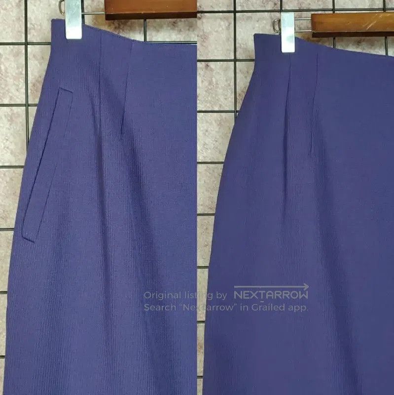 Dior Dior Purple Wool Mini Skirt for Women . Size 33" - 4 Thumbnail
