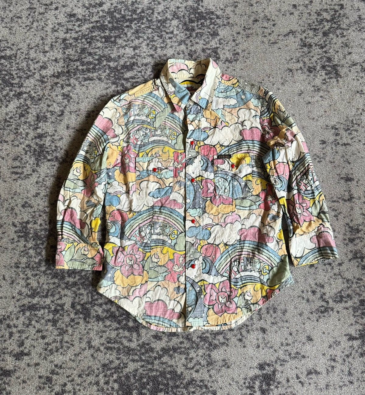 Hysteric Glamour × If Six Was Nine × Japanese Brand Y2k Hysteric mini button shirt Size XS / US 0-2 / IT 36-38 - 1 Thumbnail