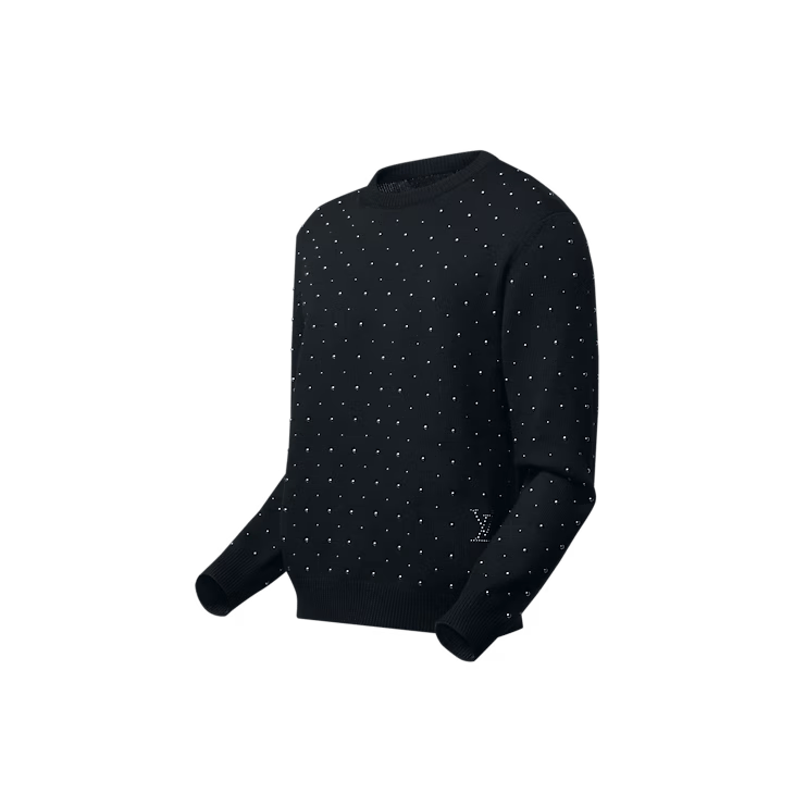 Louis Vuitton Embellished Crewneck Size US XL / EU 56 / 4 - 2 Thumbnail