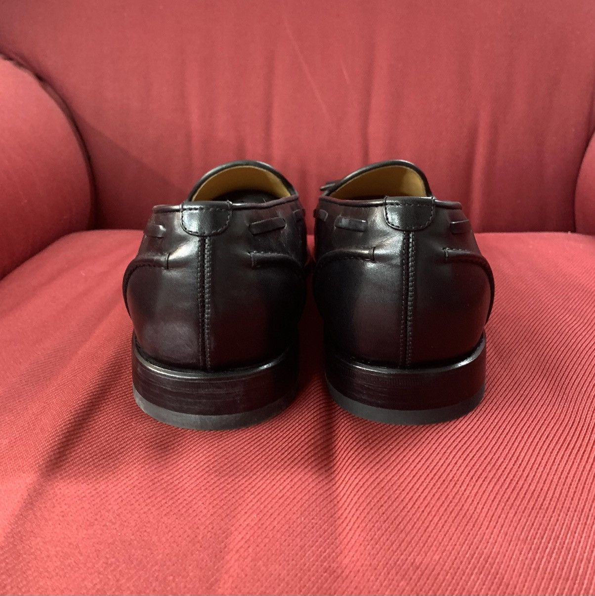Ralph Lauren Purple Label Luther Tassel Loafers Size US 9.5 / EU 42-43 - 4 Thumbnail